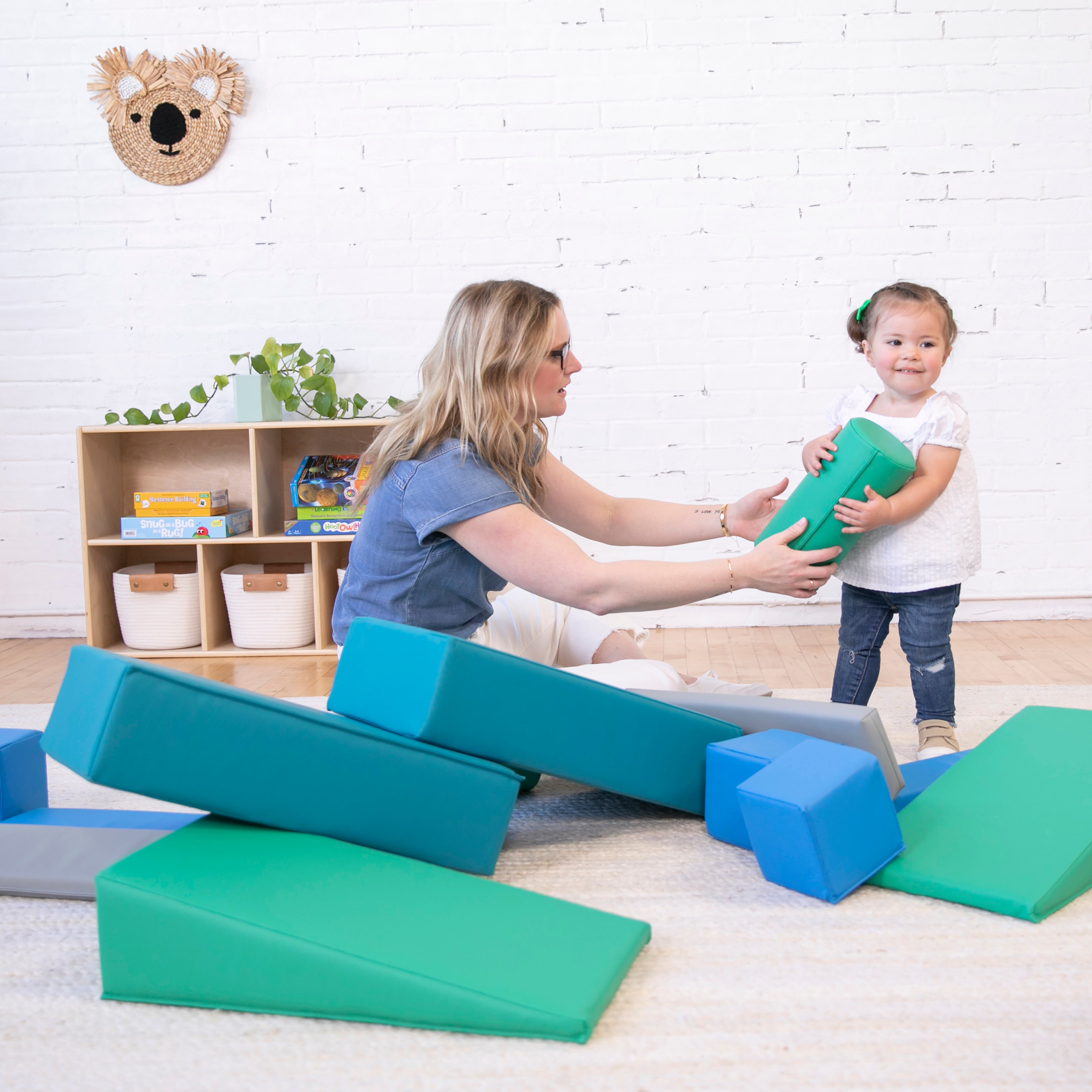 Soft Builder Blocks, 16-Piece