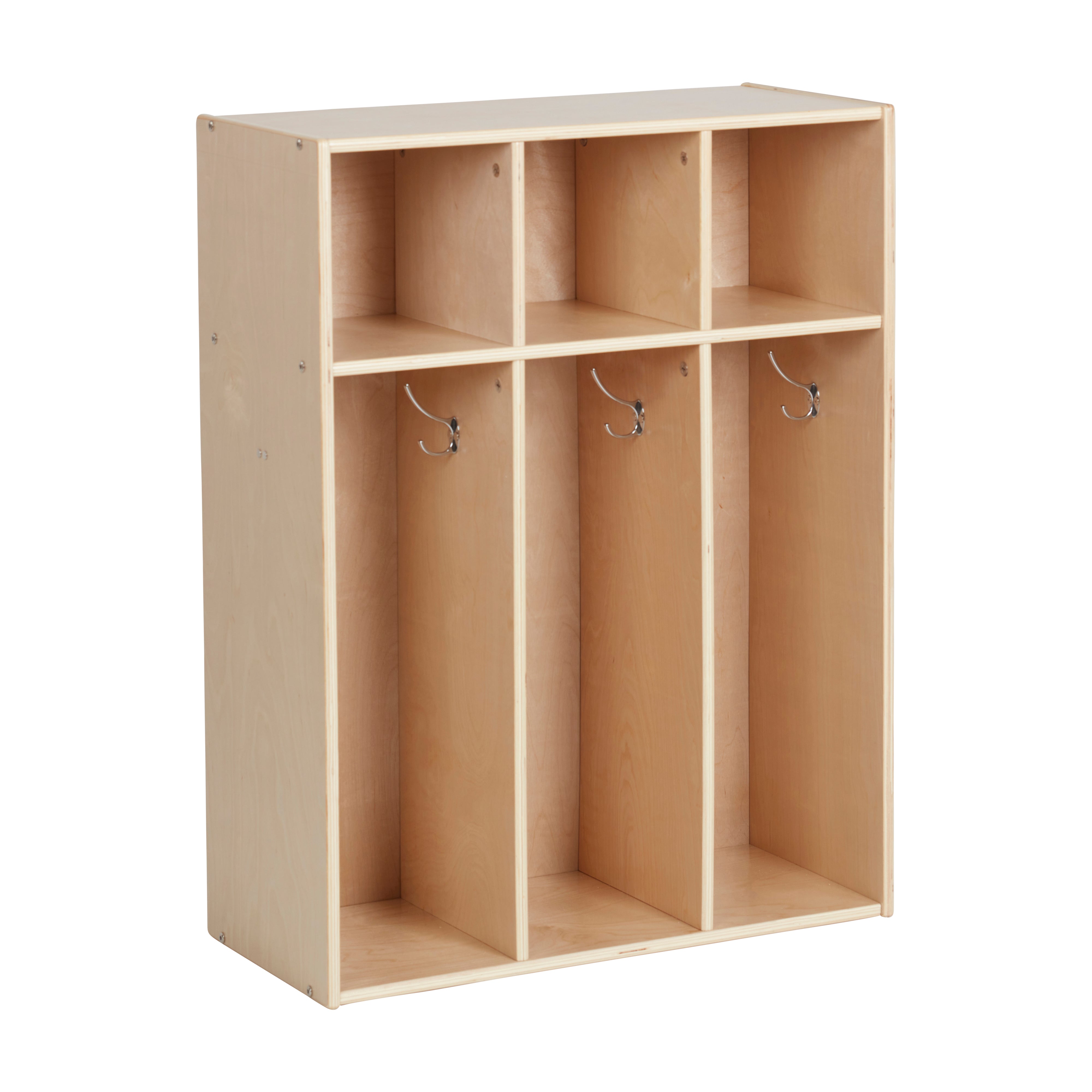 Streamline 3-Section Coat Locker, Toddler Size