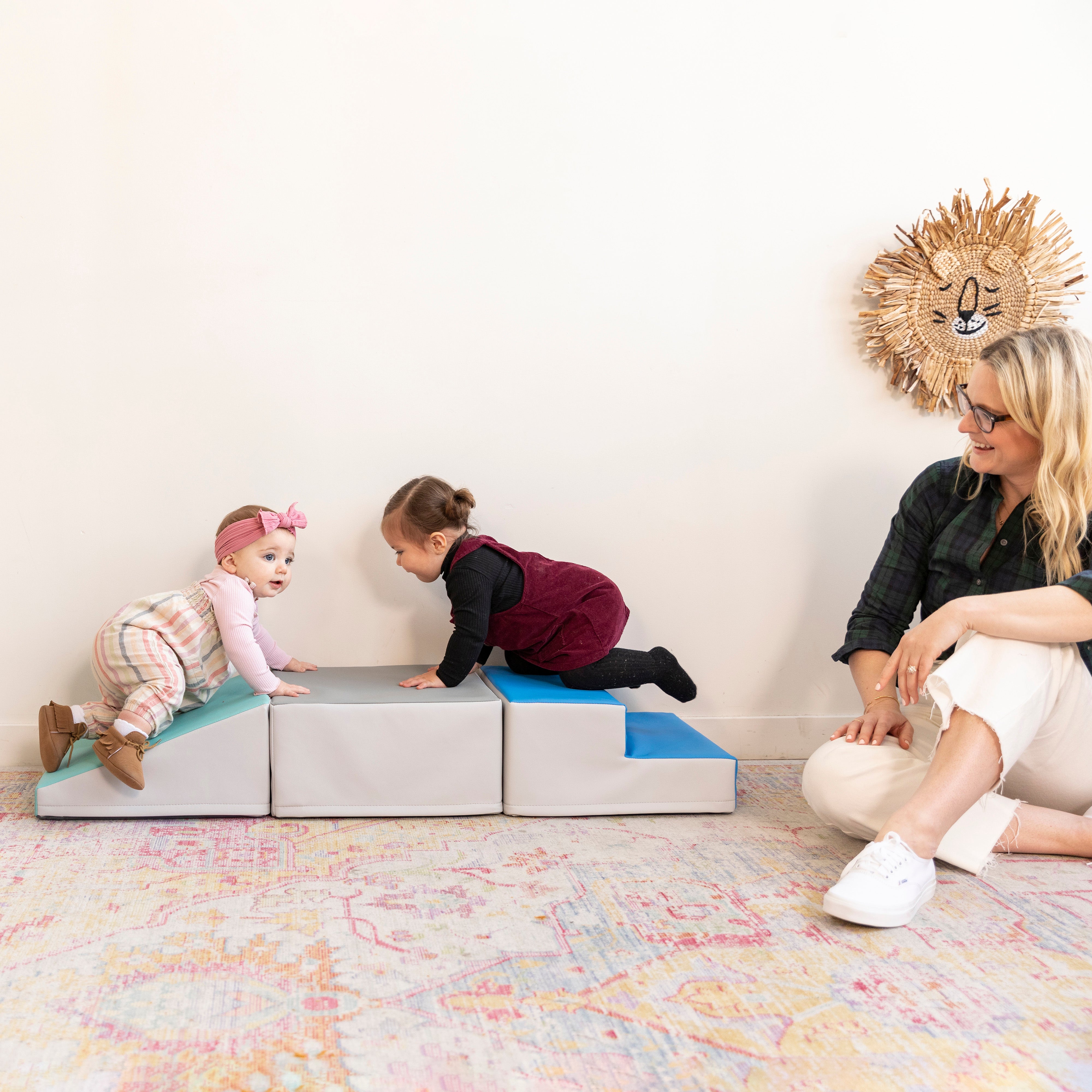 Junior Little Me Crawl and Slide Wall Climber, 3-Piece