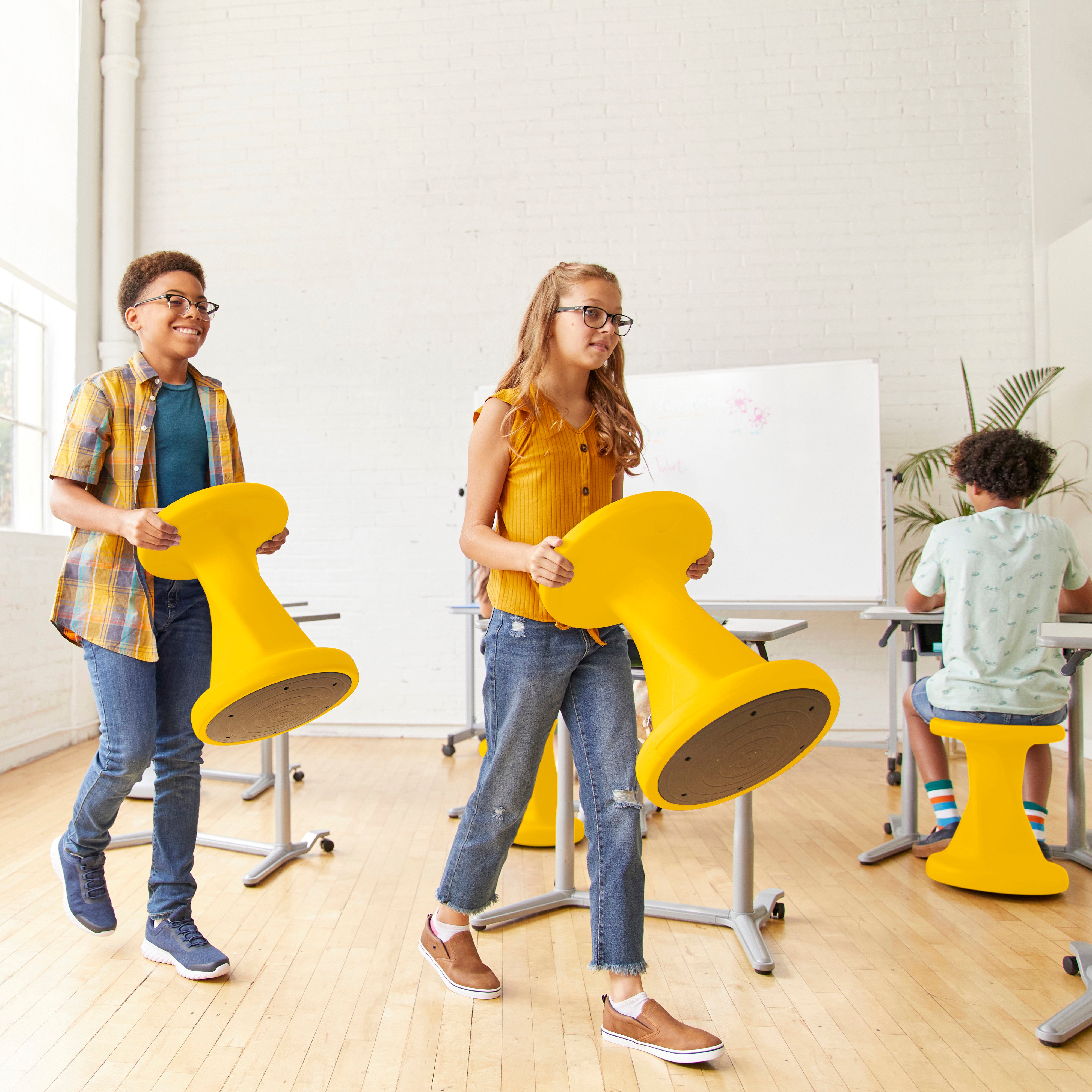 Twist Wobble Stool, 18in Seat Height