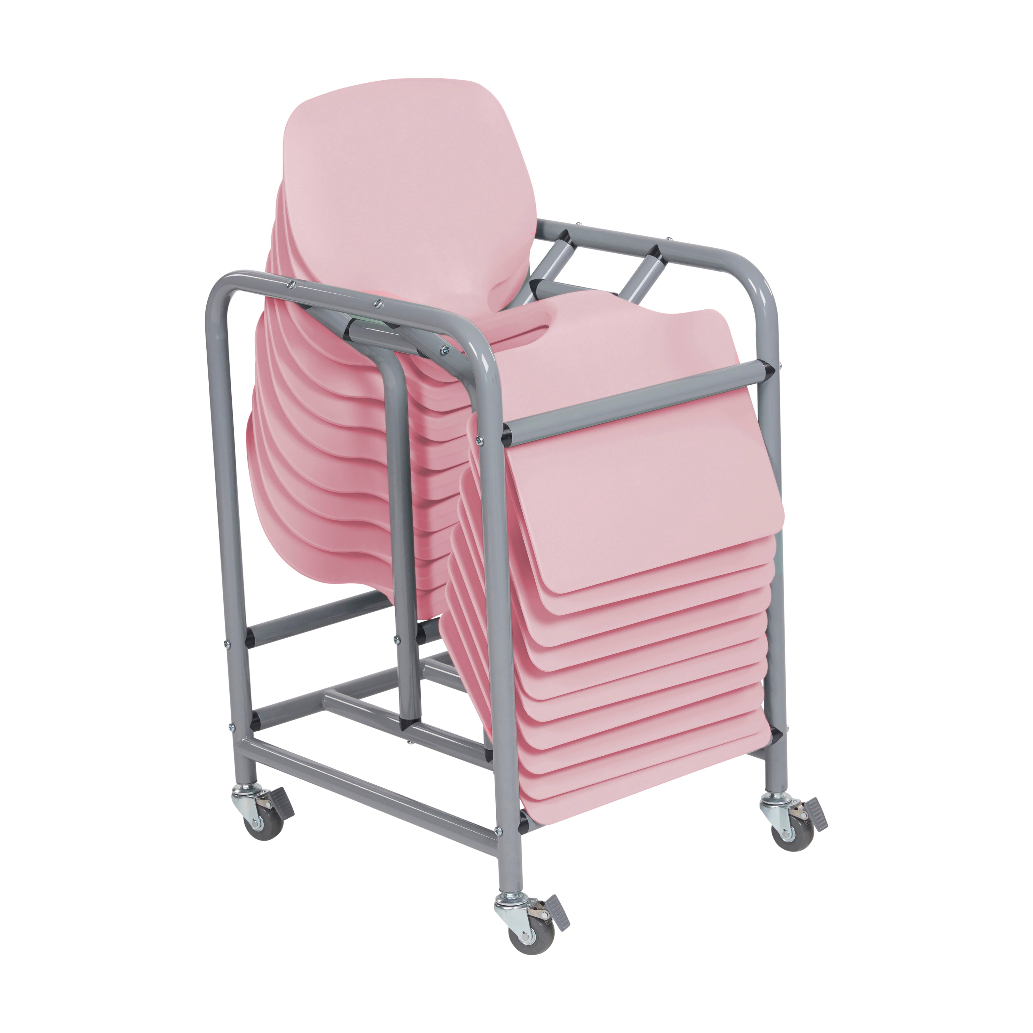 The Surf Portable Lap Desk with Mobile Storage Cart, 10-Pack