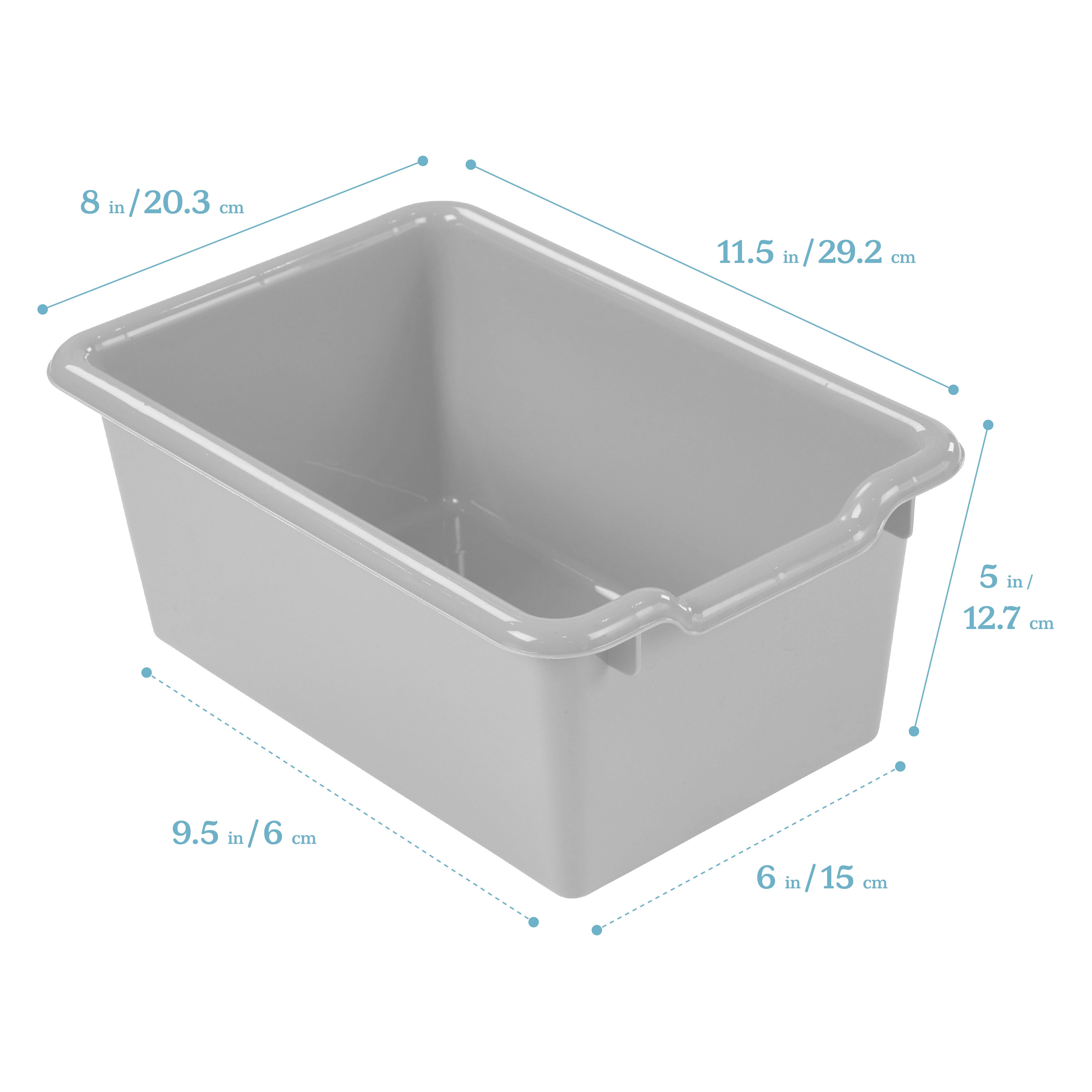 5-Section Coat Locker and Scoop Front Storage Bins, Natural