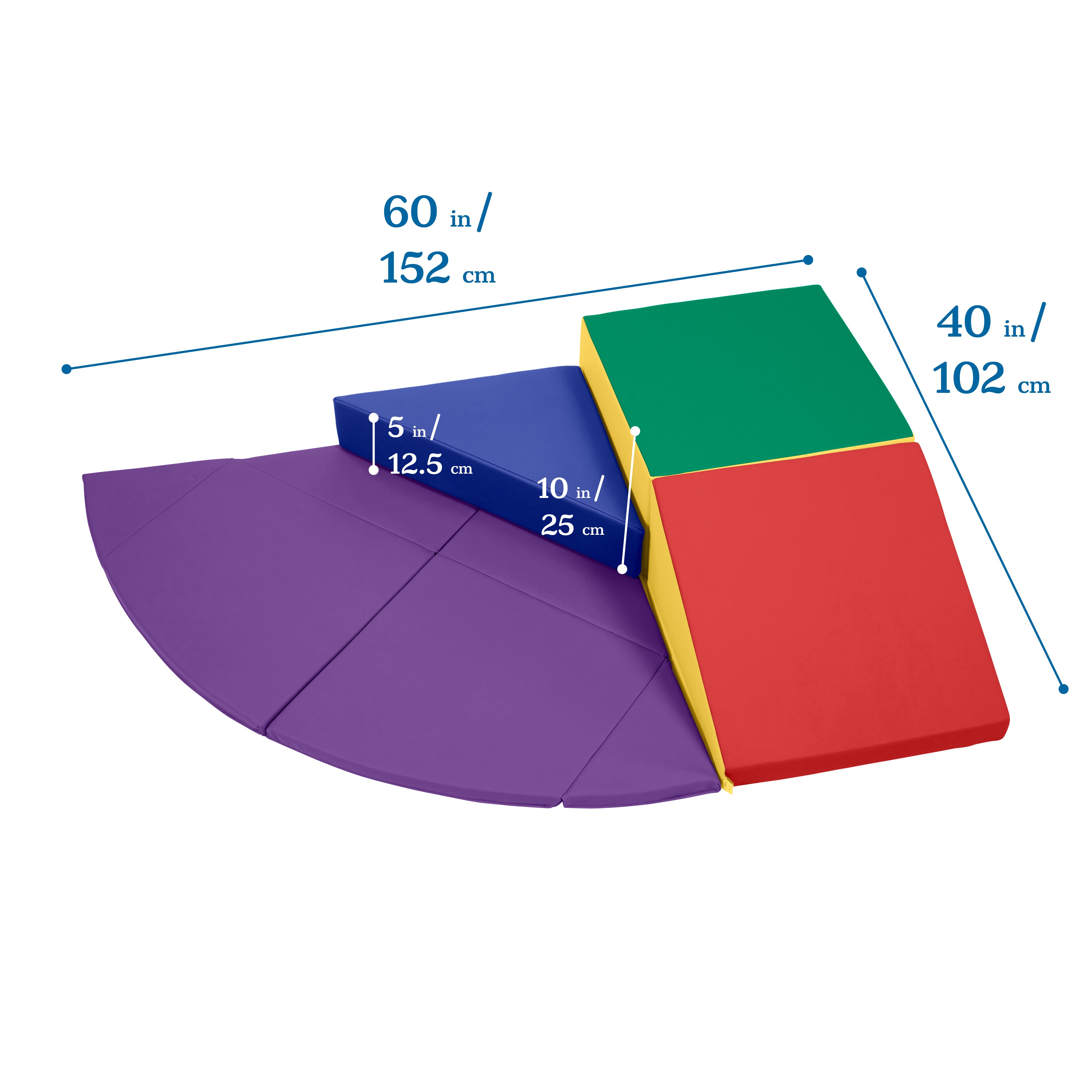 Adventurer's Summit Ramp, Corner Climber, 4-Piece