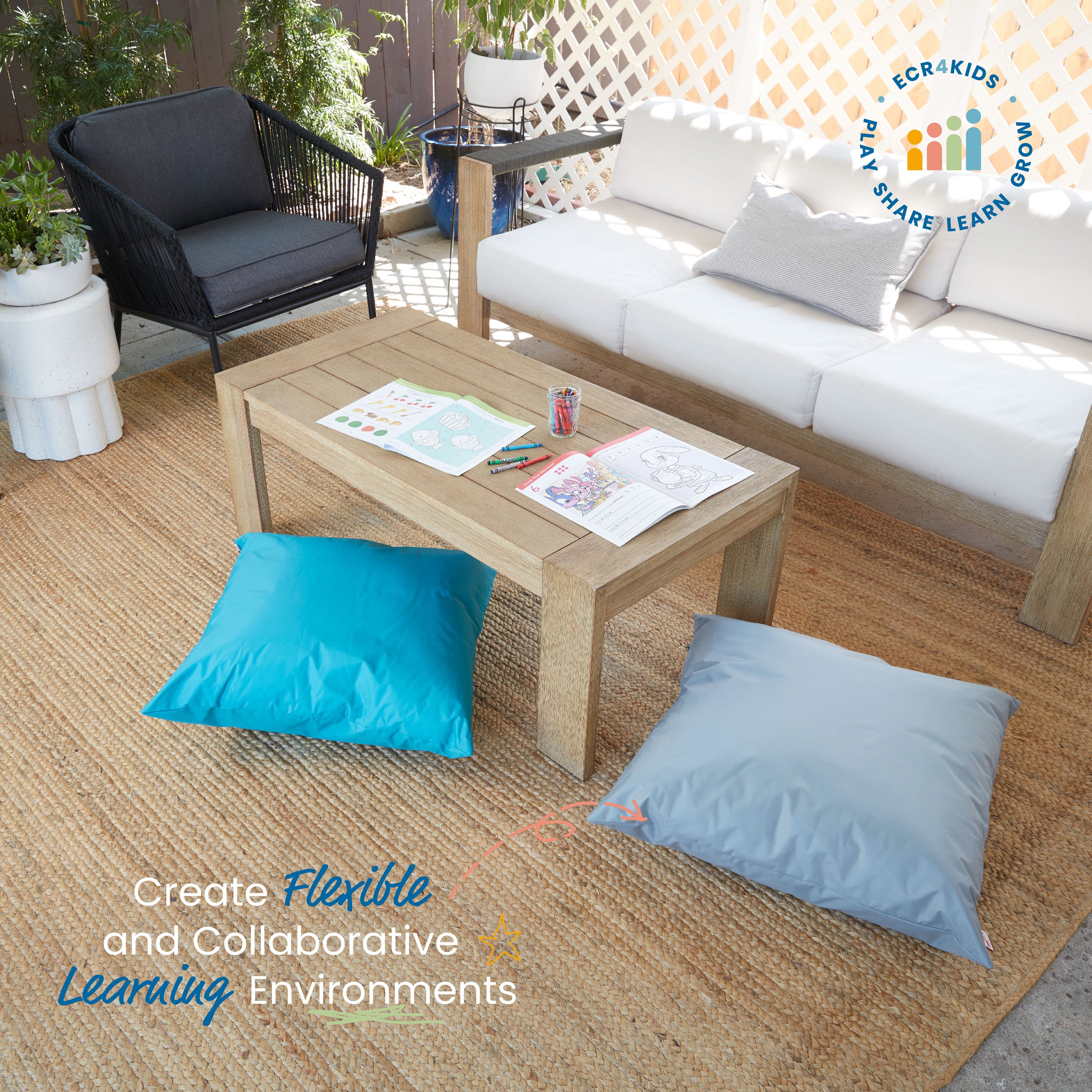 Jumbo Floor Pillow, 27in