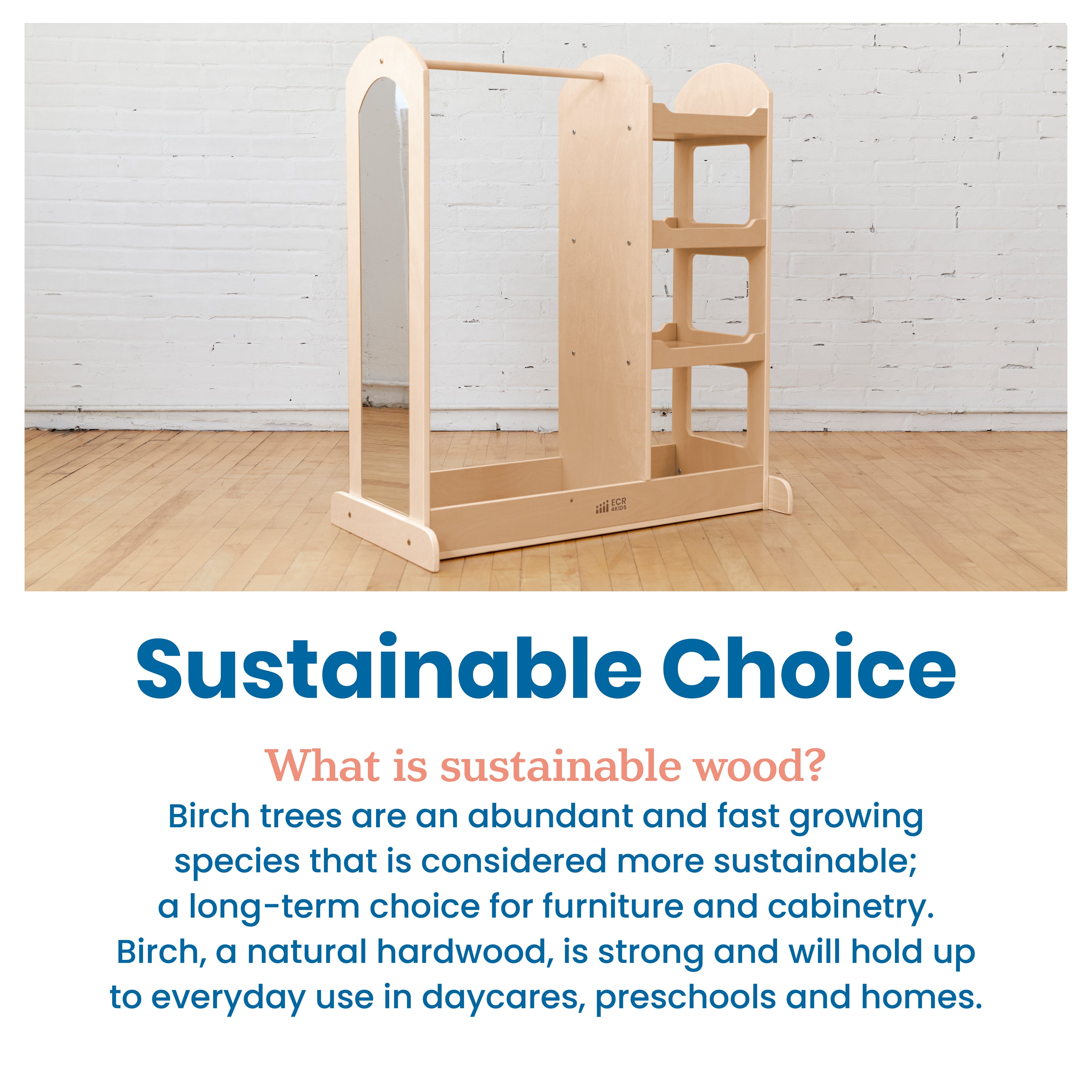 Dress-Up Center with Mirror