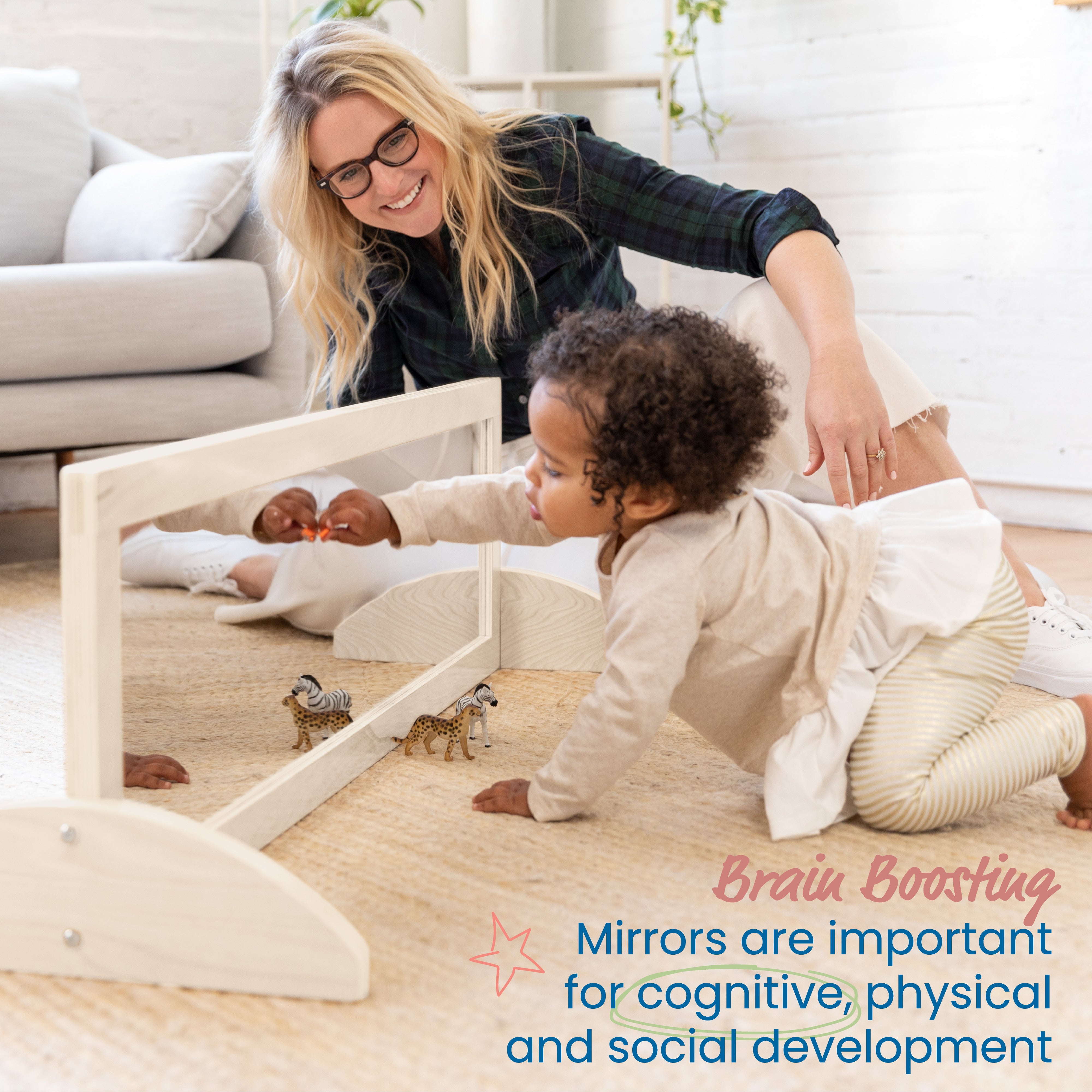 Double-Sided Bi-Directional Mirror