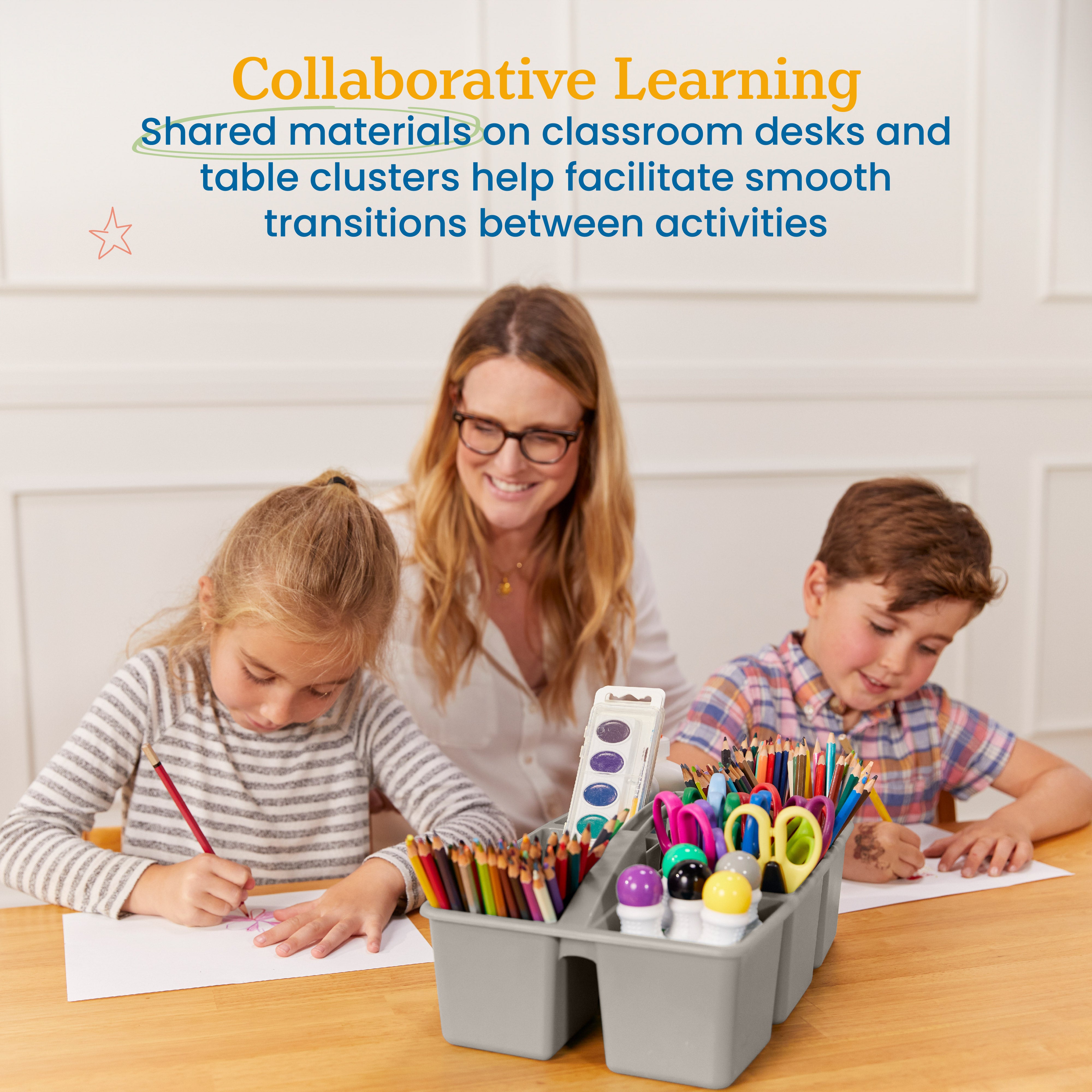 6-Compartment Large Caddy, 6-Pack