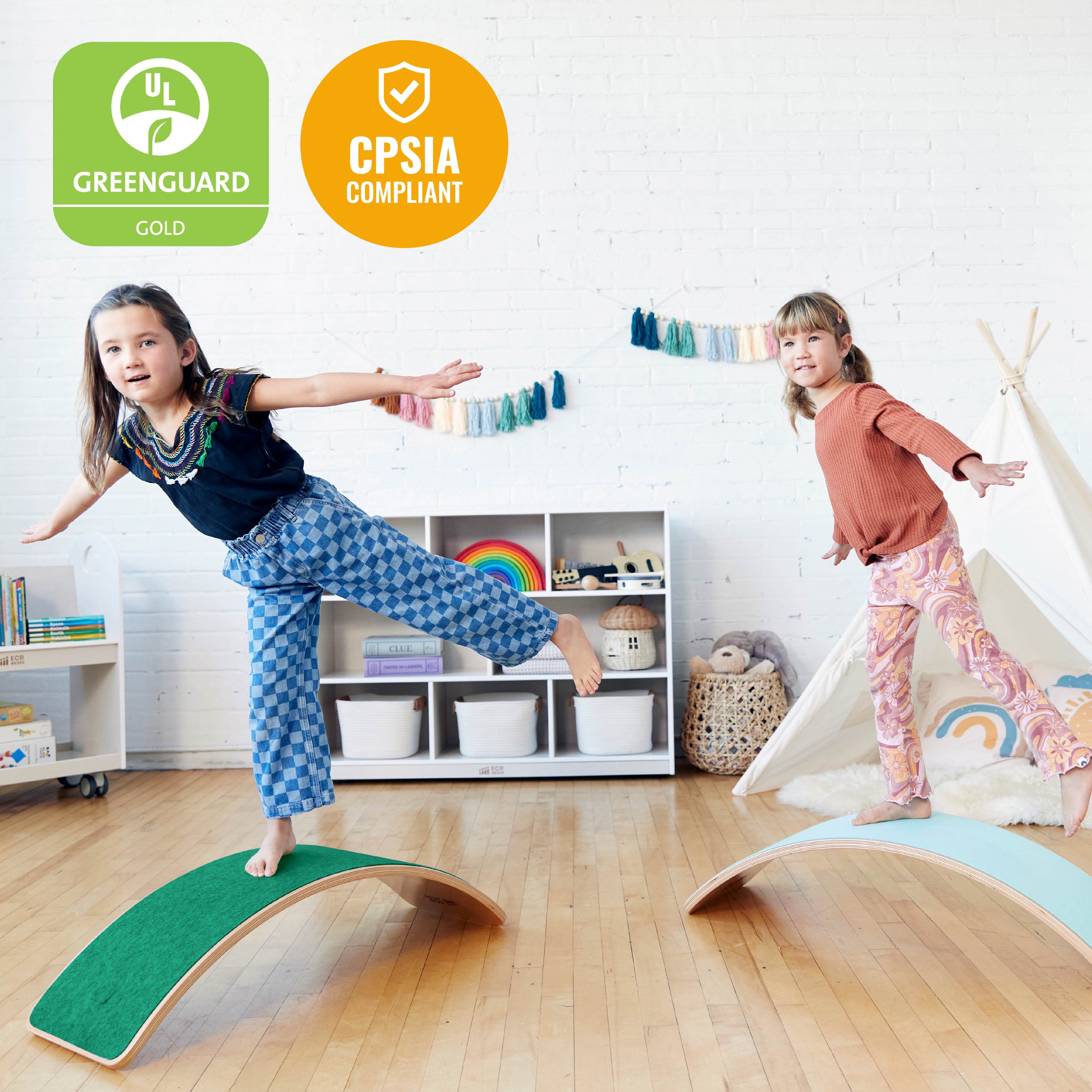 Balance Board with Felt Base