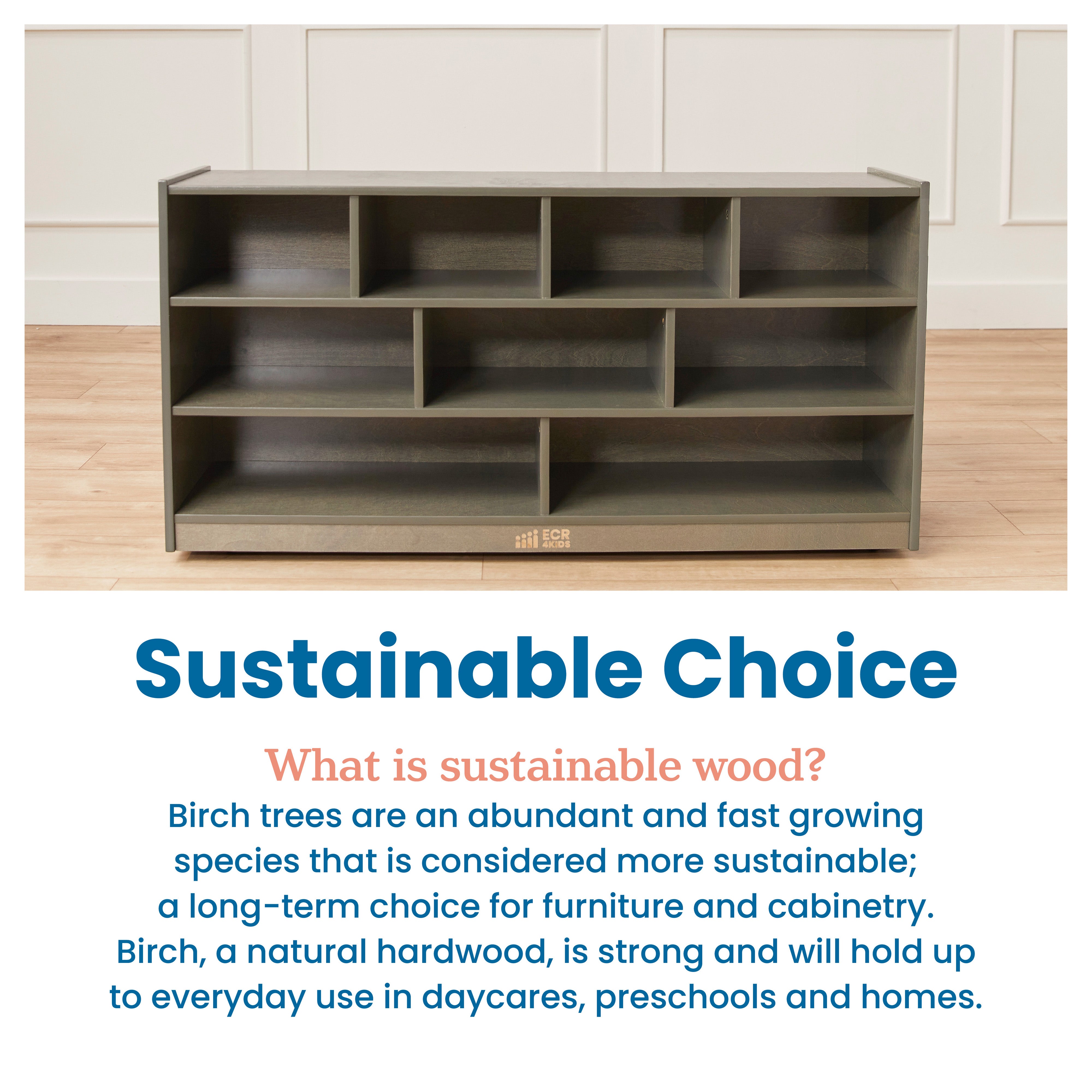 Mobile Block Storage Cart, Large