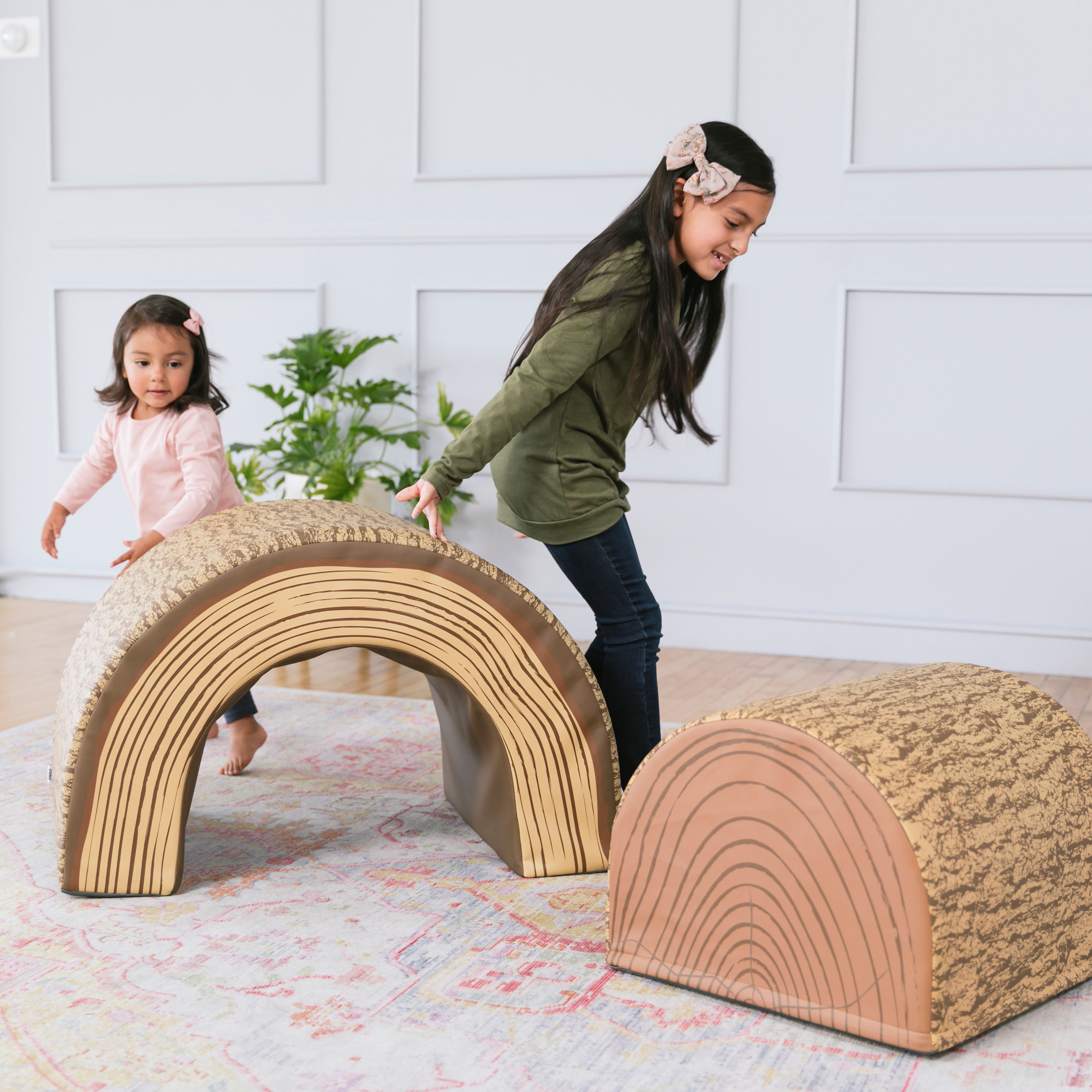 Tree Tunnel and Climber, Toddler Playset