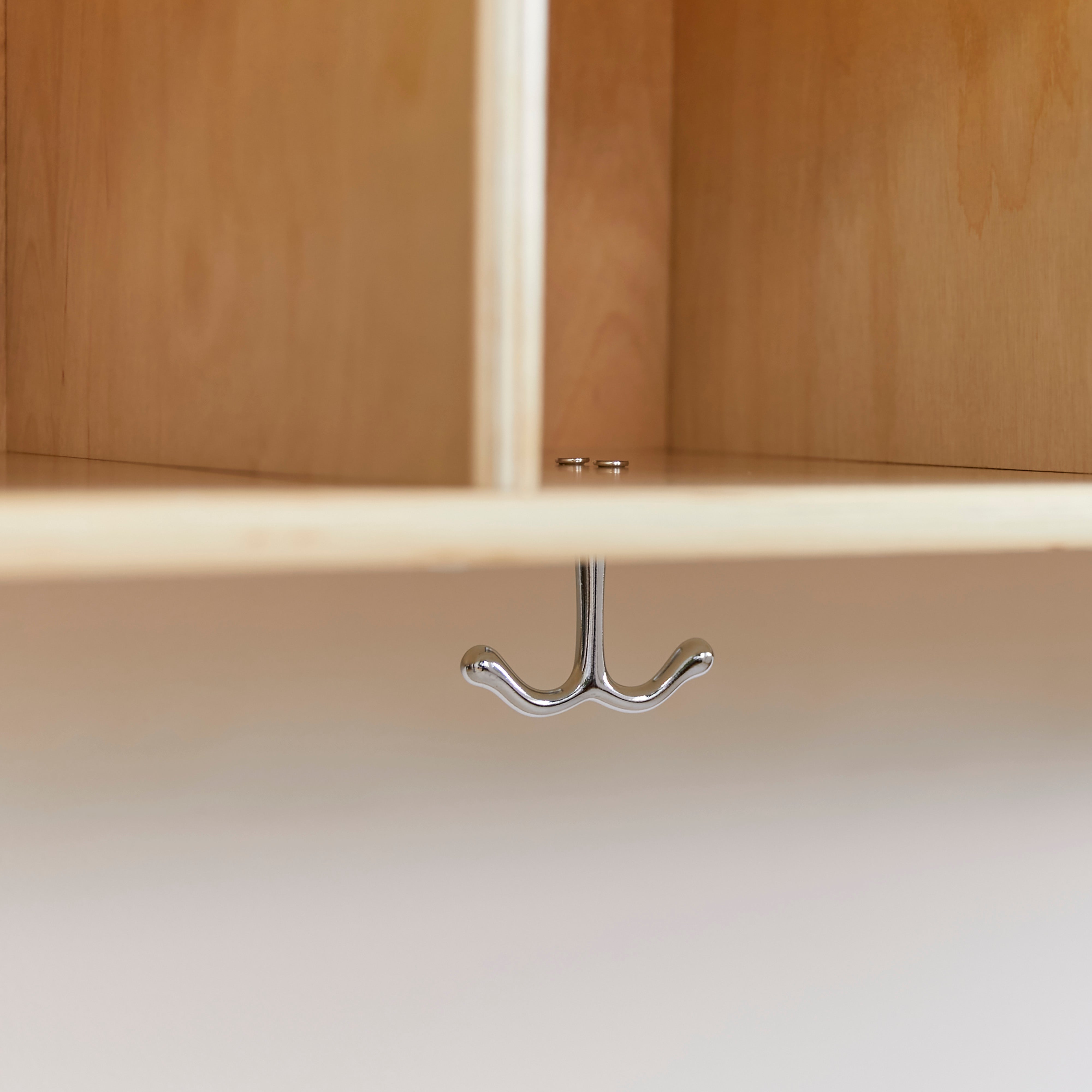 10-Section Hanging Coat Locker with Shelf