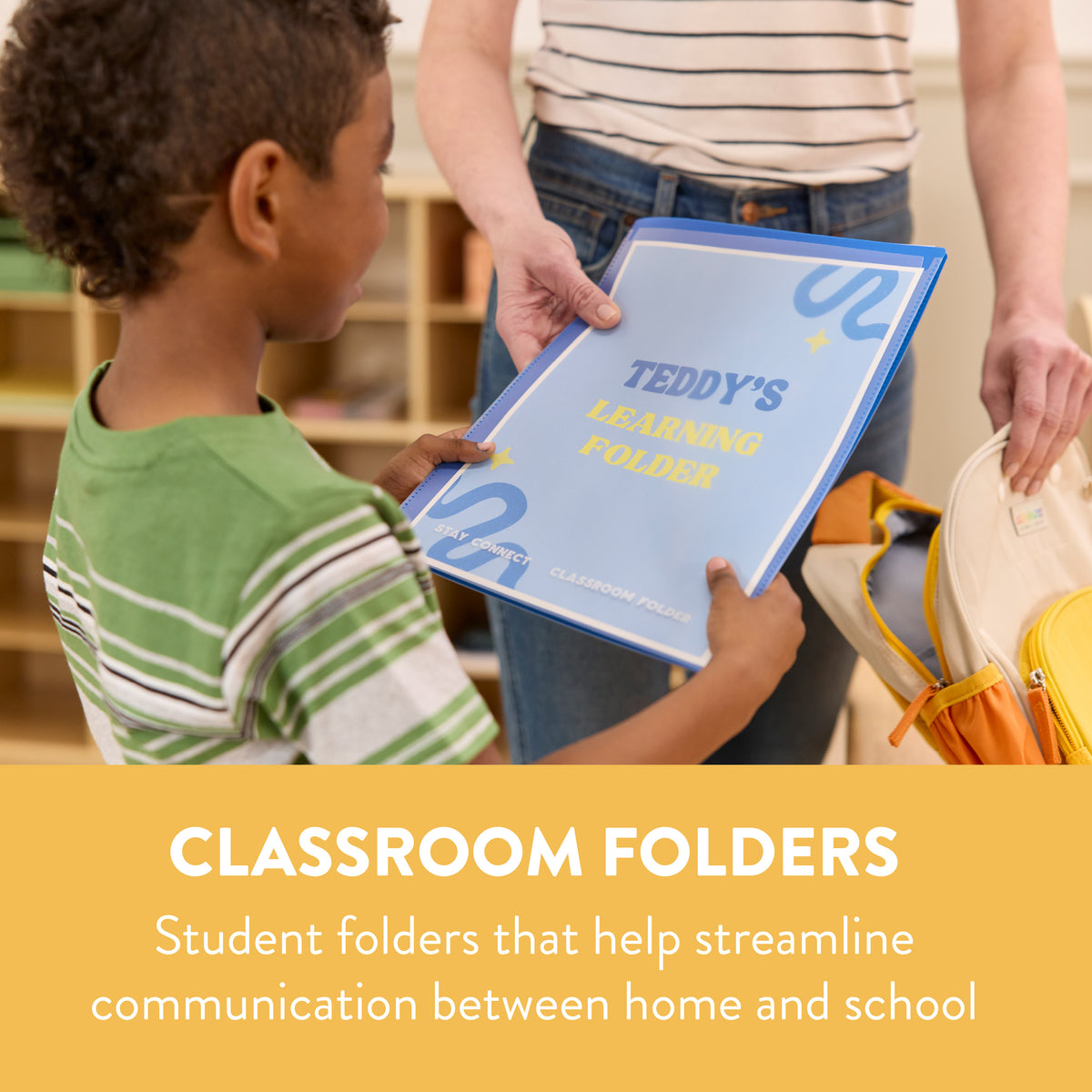 Stay Connect Classroom Folders, 36-Piece