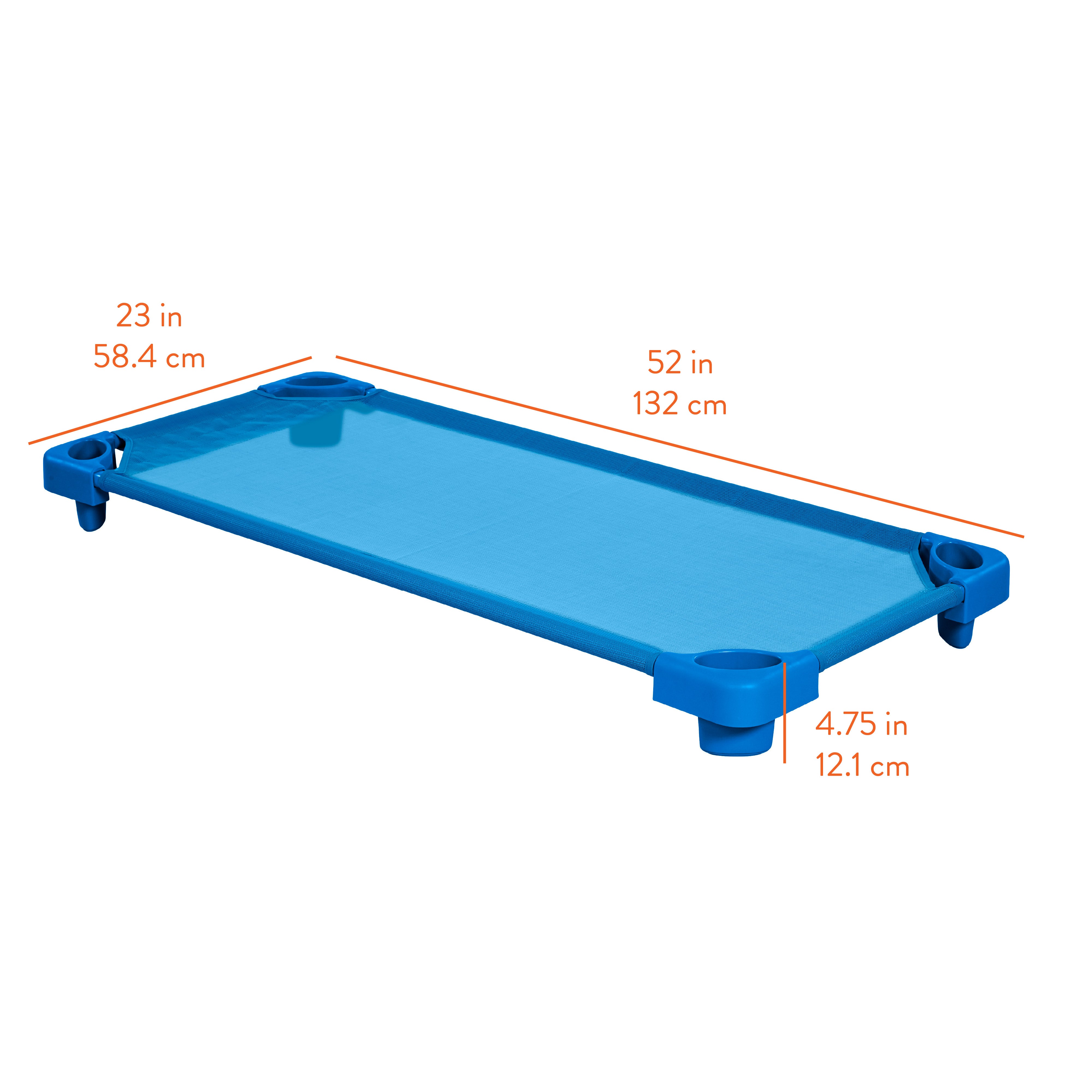 Sleepline Stackable Cots, Ready-to-Assemble, 6-Pack