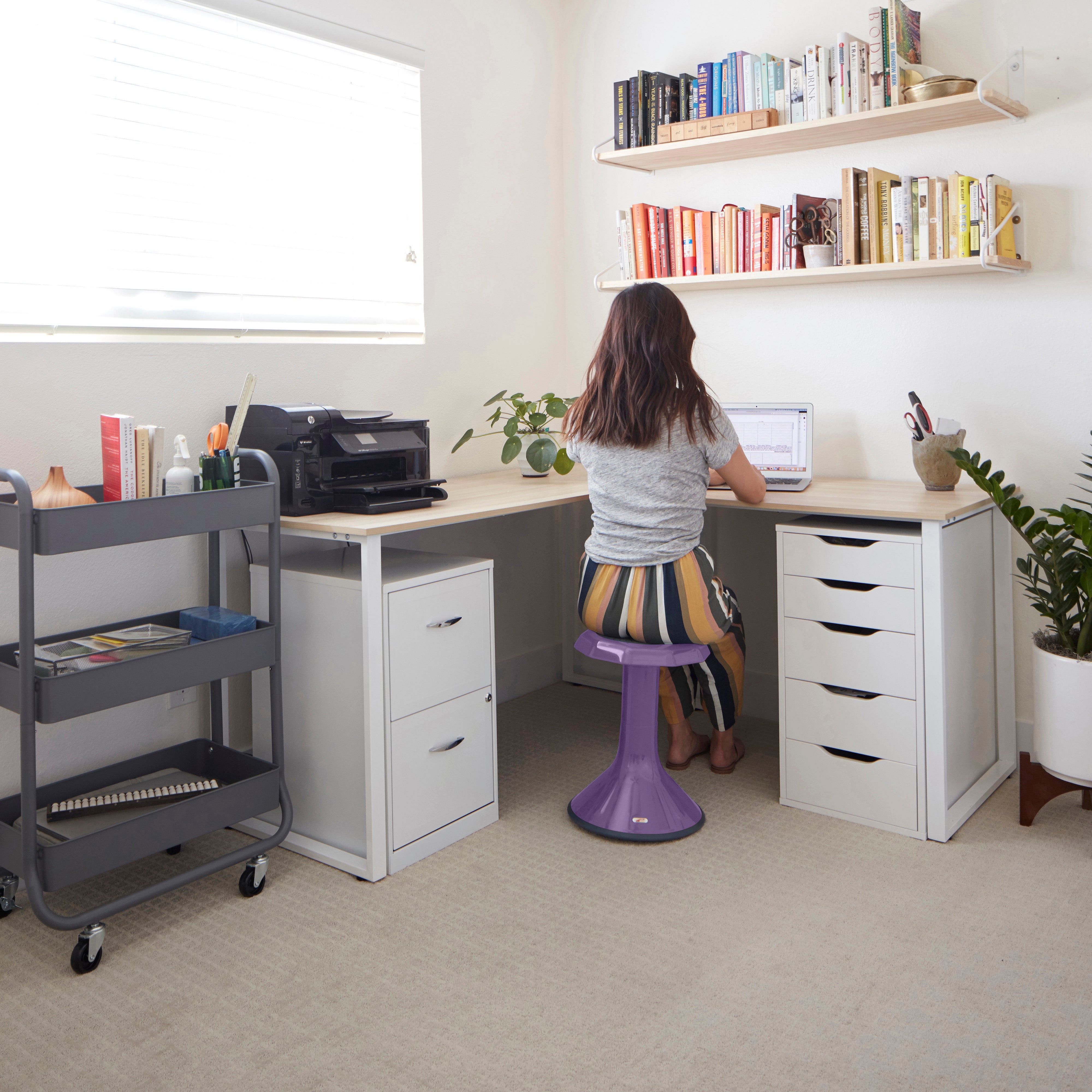 ACE Active Core Engagement Wobble Stool, 18-Inch Seat Height