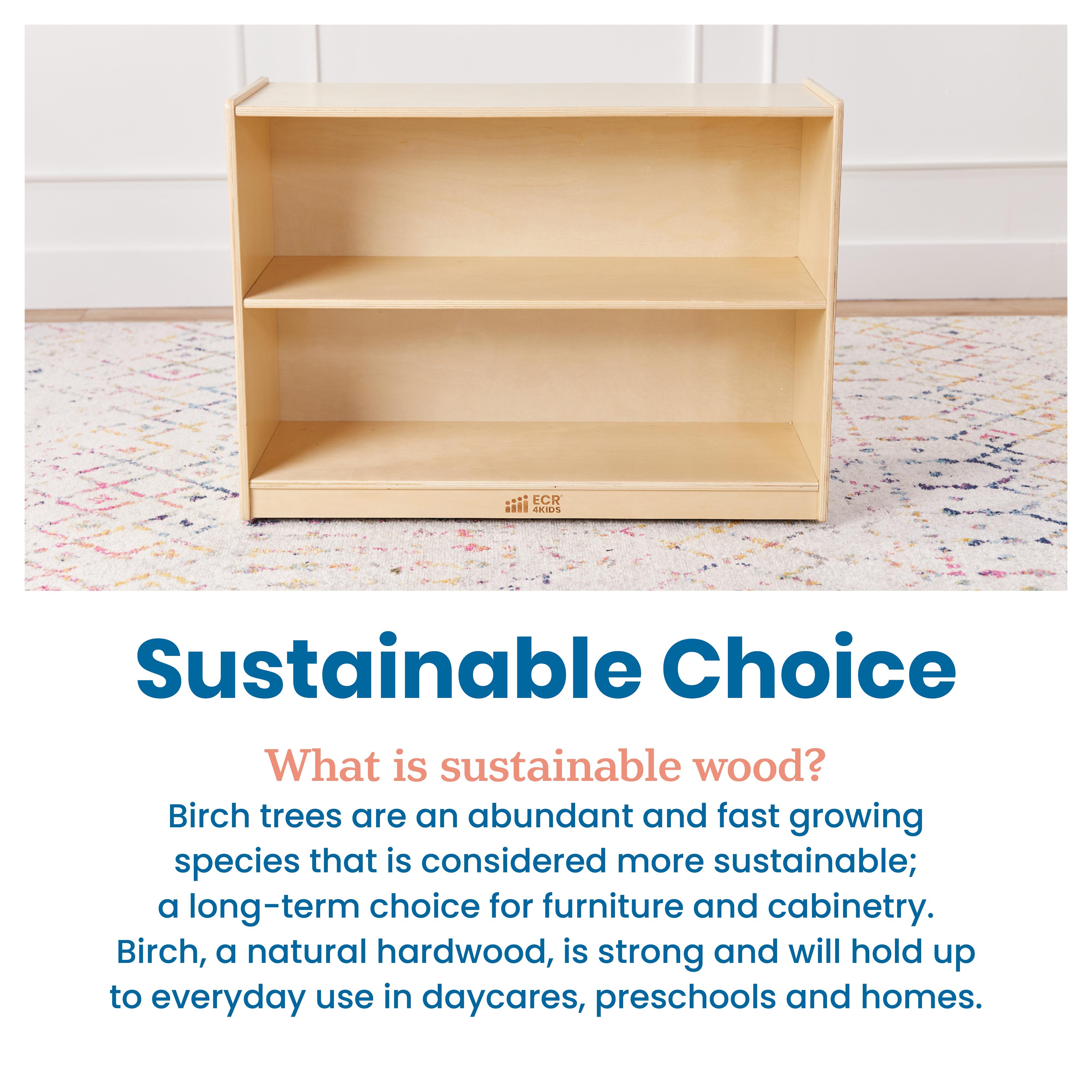 2-Shelf Mobile Storage Cabinet