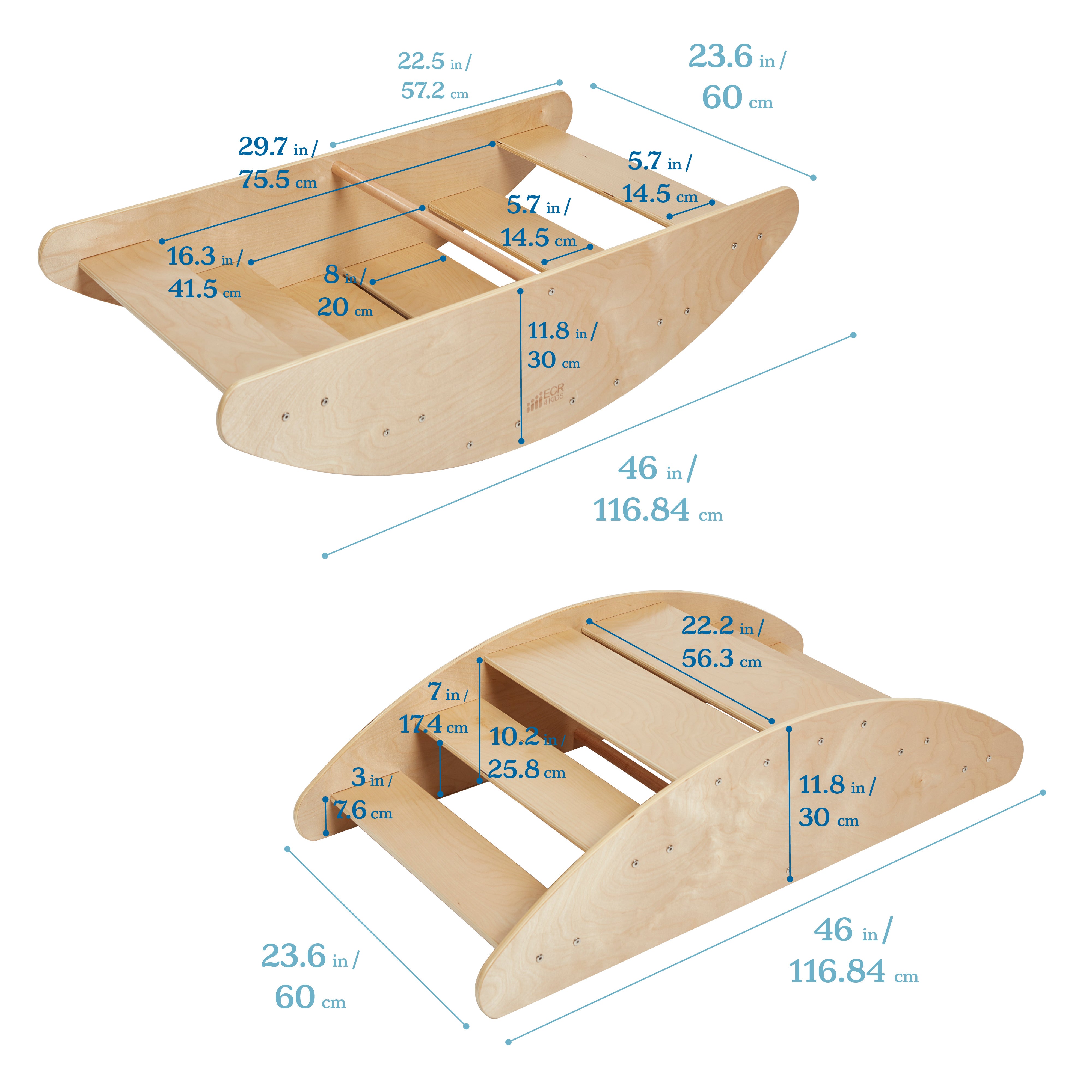 Rocking Boat and Steps