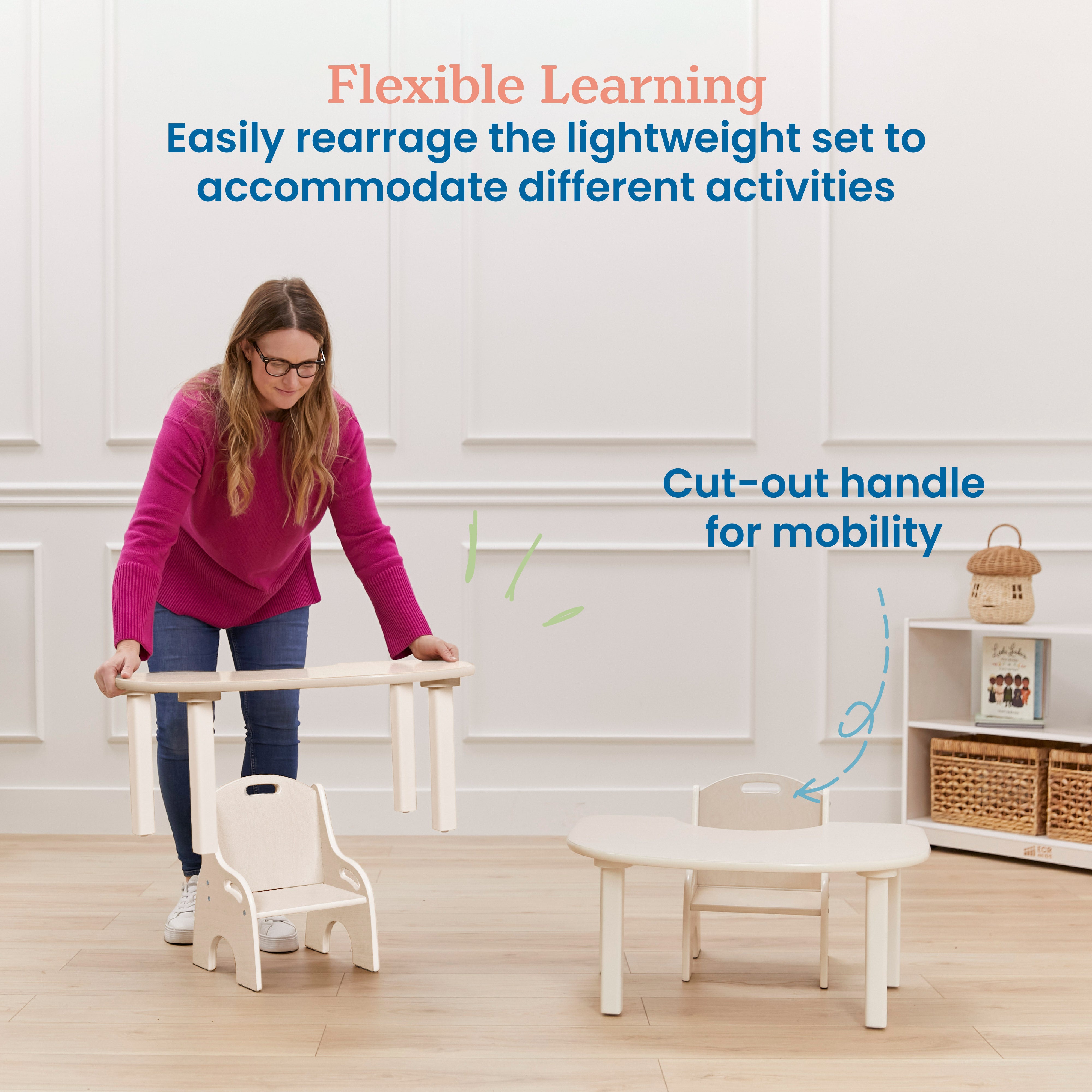 Little Learner Table and Chair Set, 2-Piece