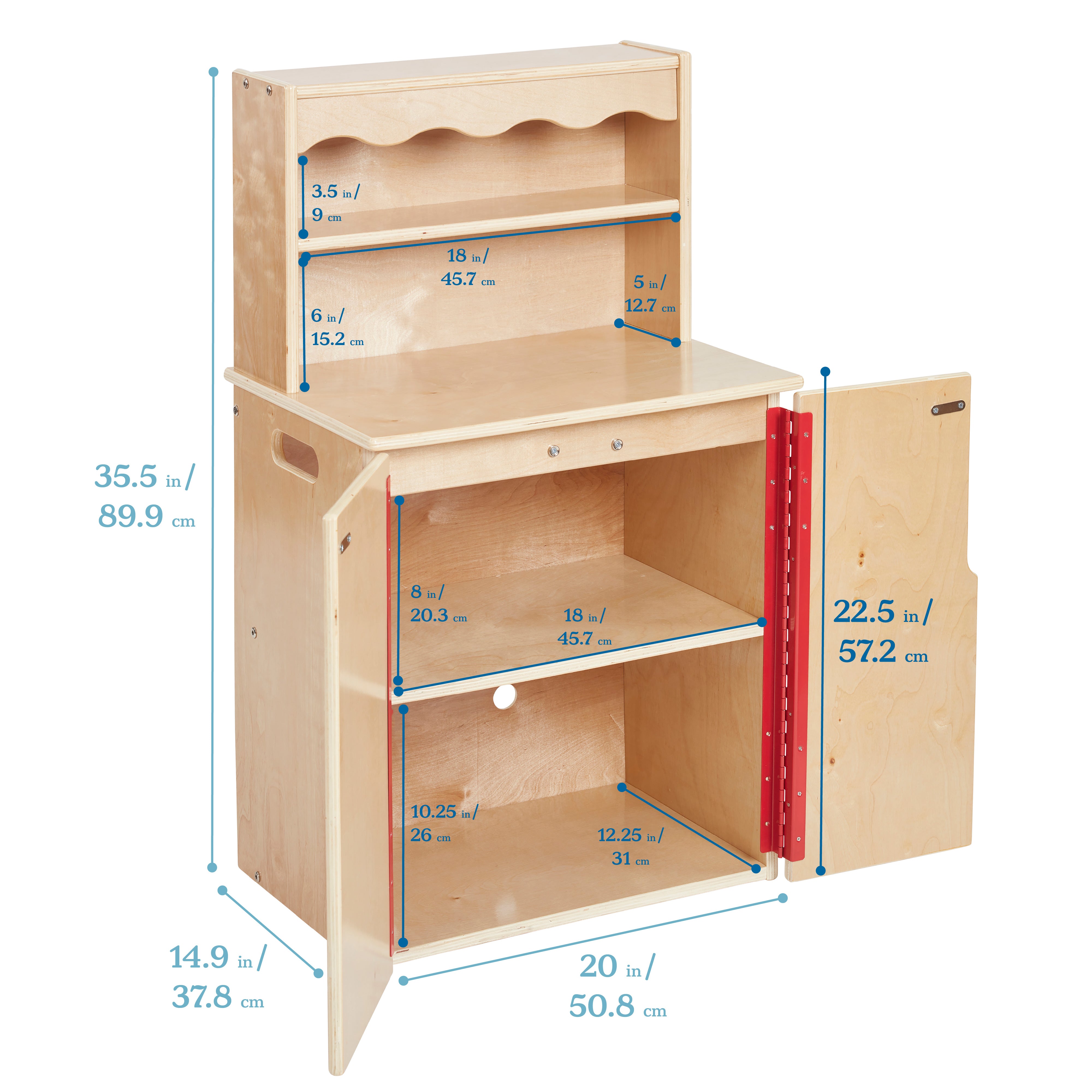Play Kitchen Storage Cupboard