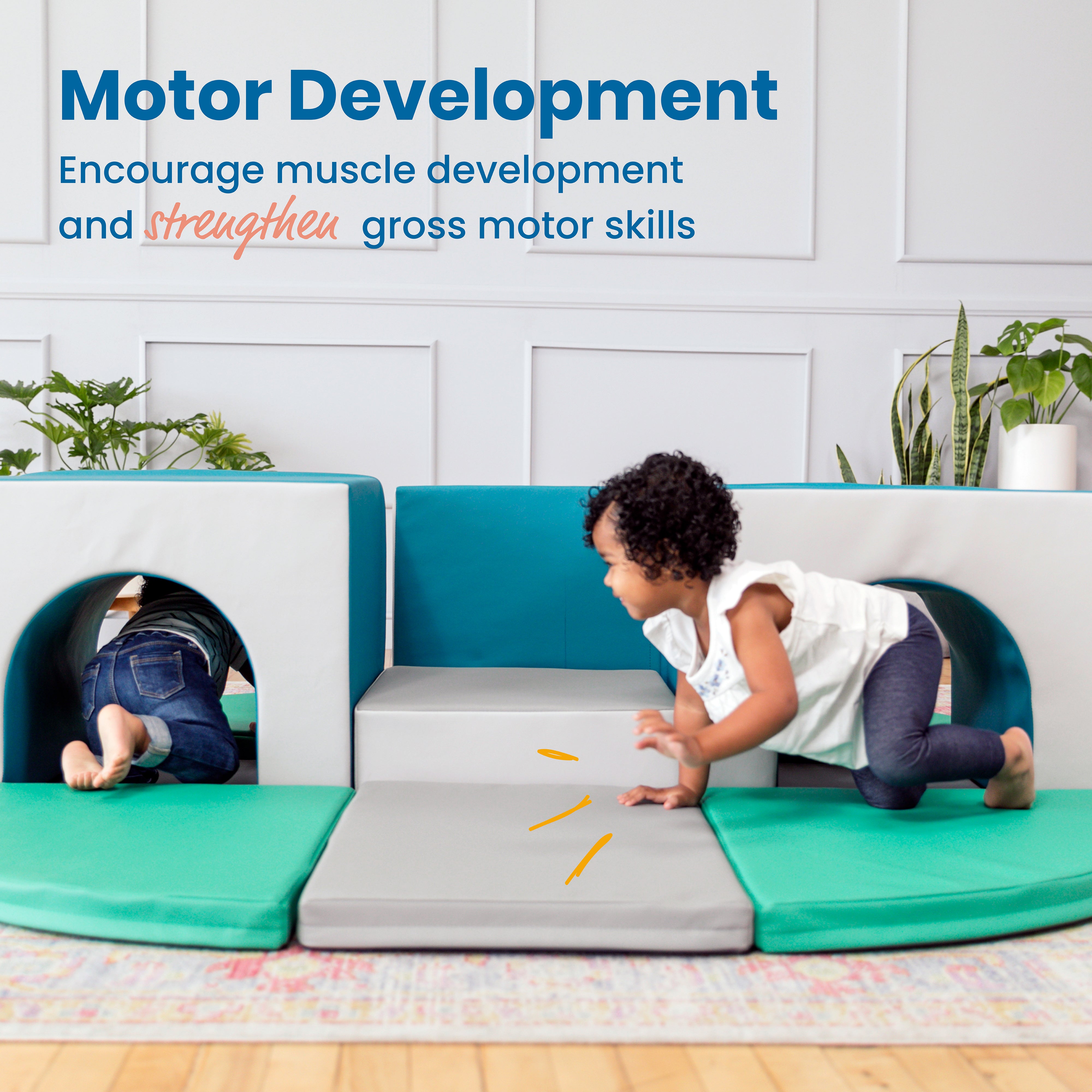 Triple Tunnel Maze 360 Climber, 9-Piece