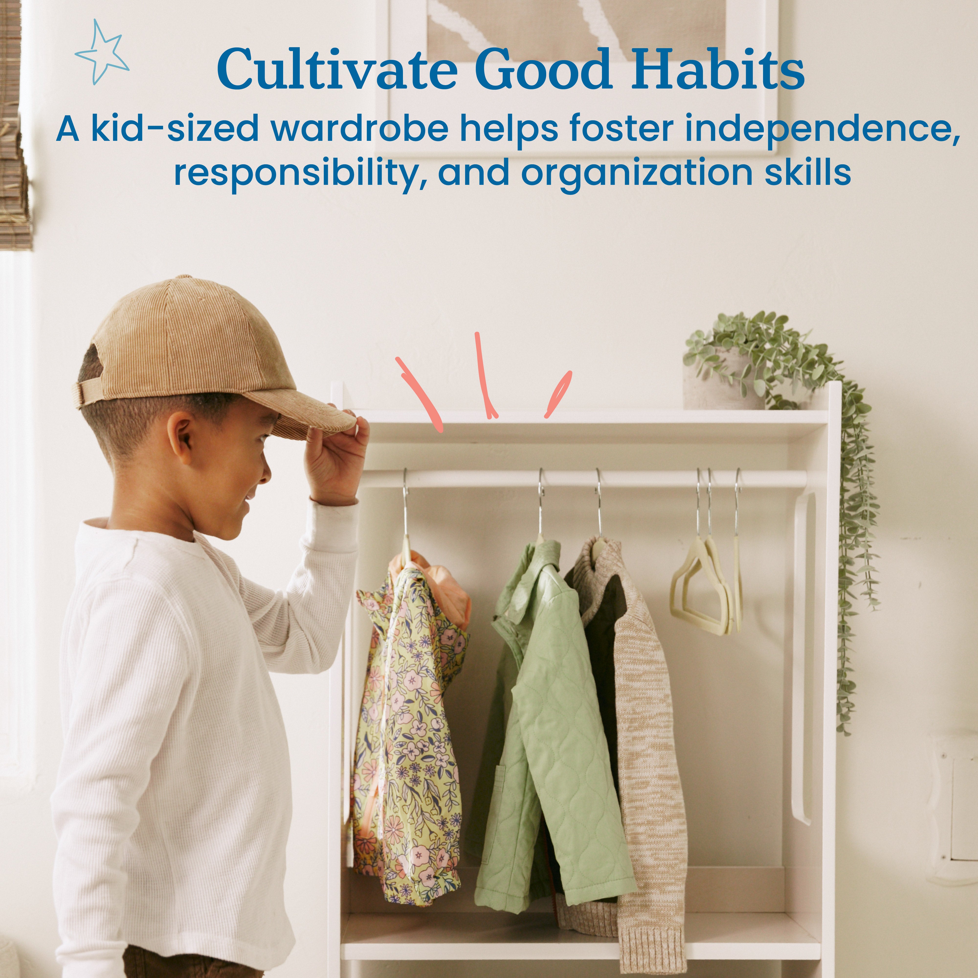 TrendiTot Clothing Rack