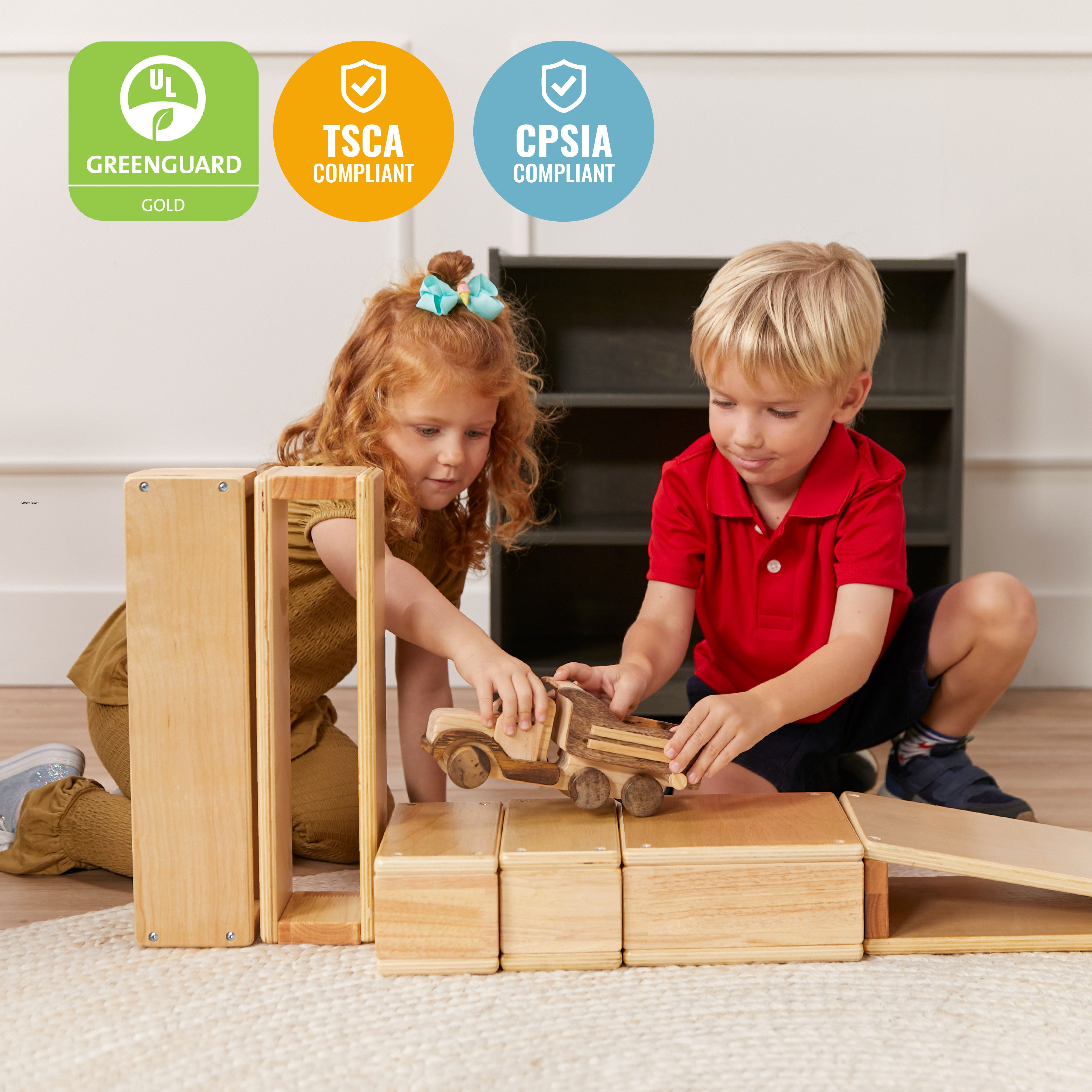 Mobile Block Storage Cart, Small