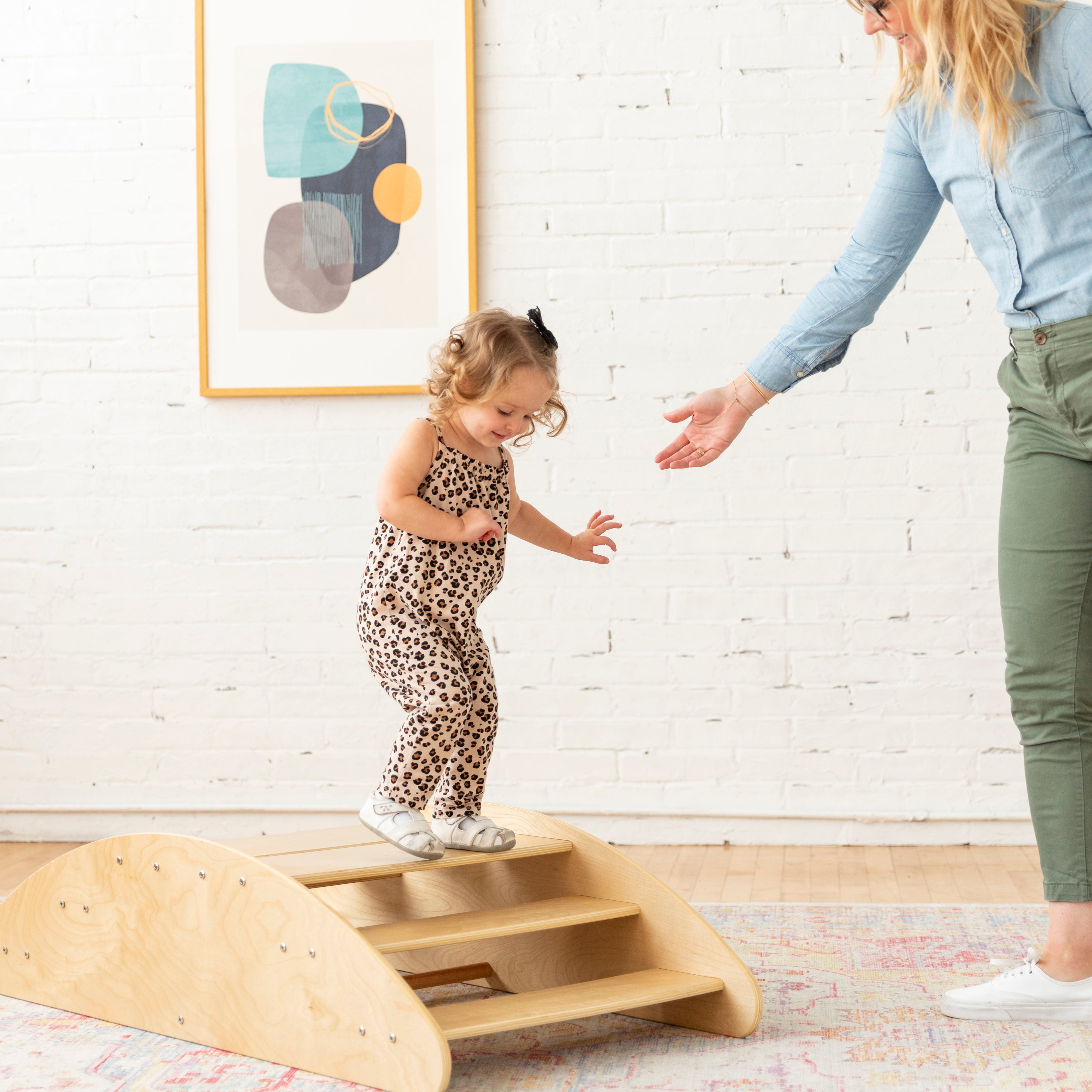 Rocking Boat and Steps