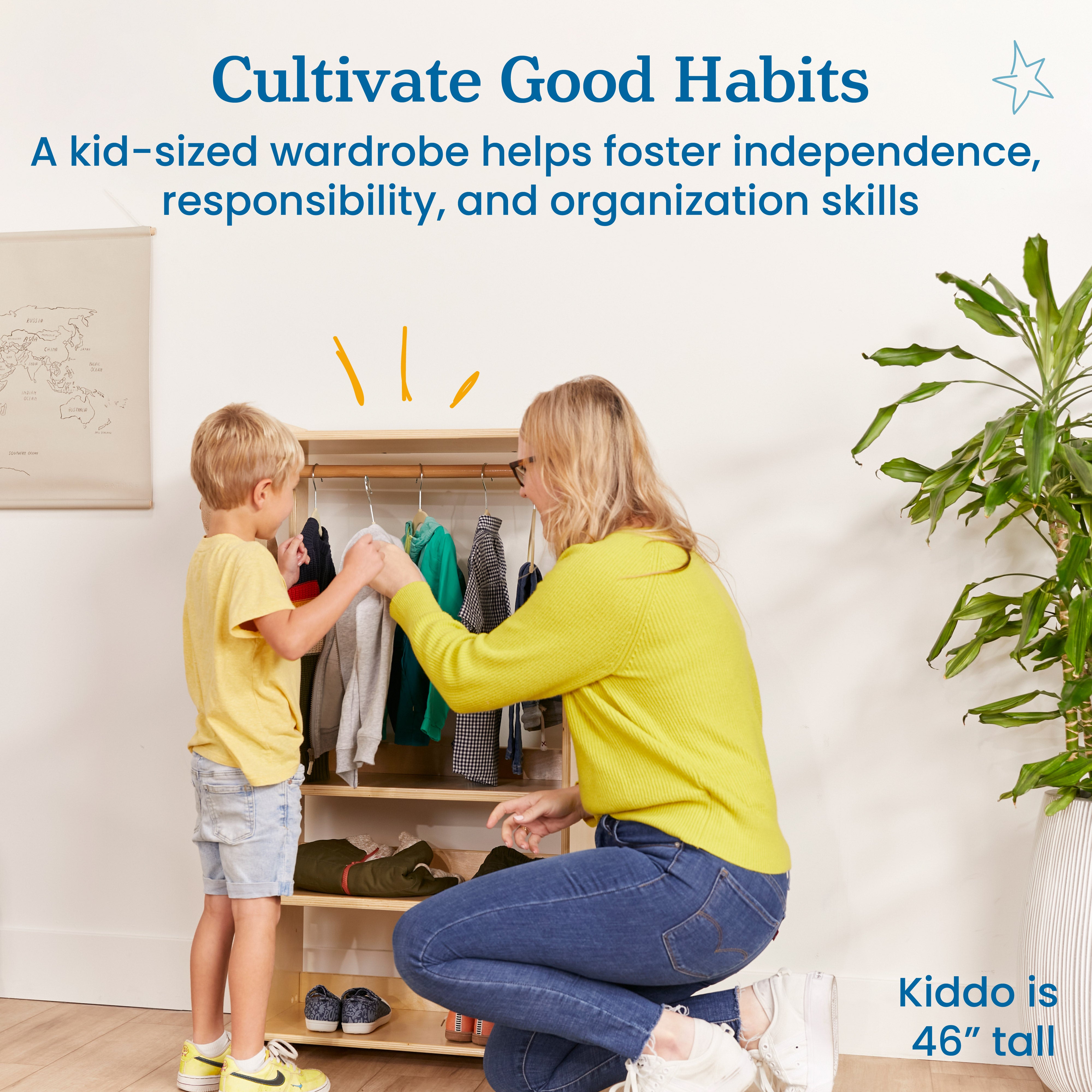 TrendiTot Clothing Rack