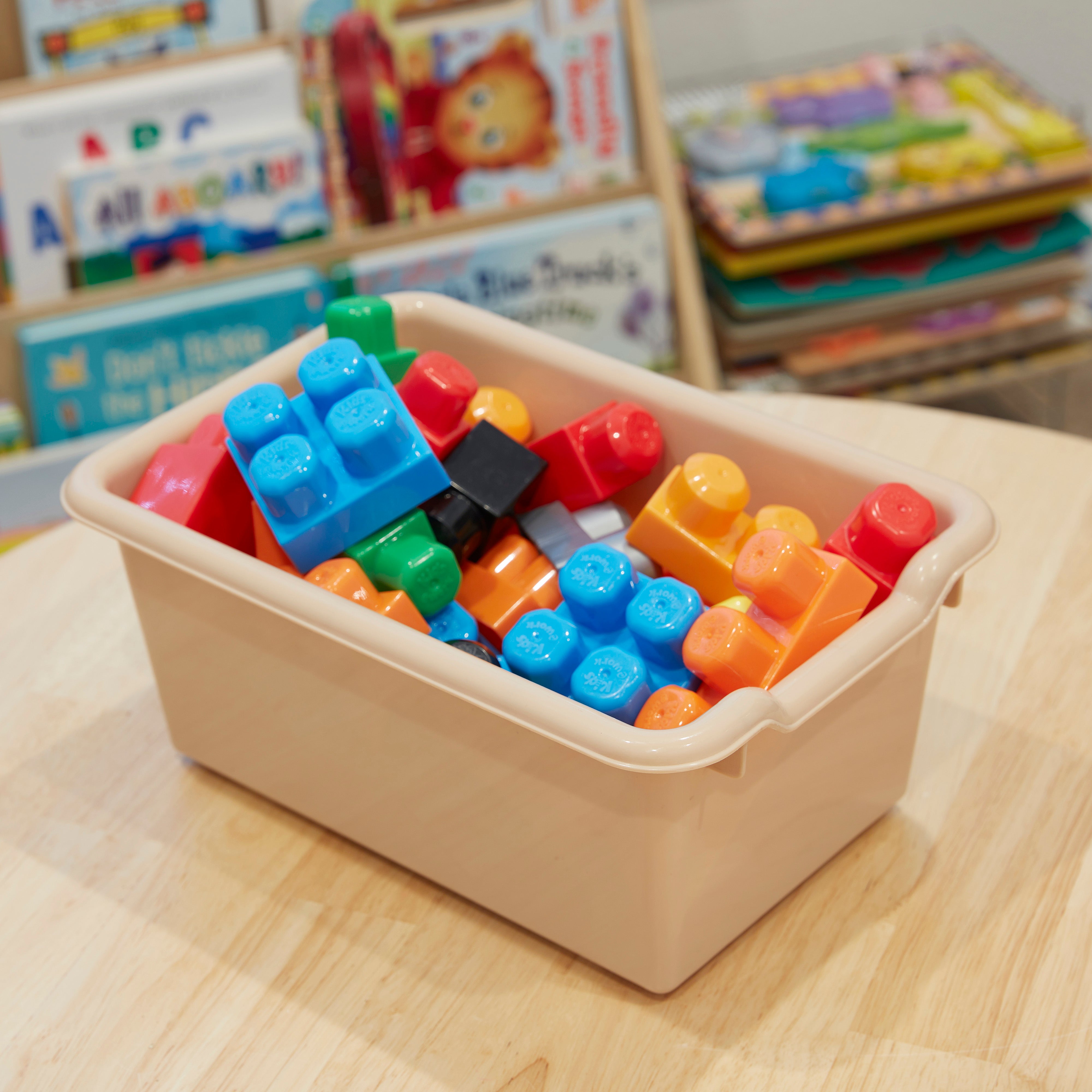 Scoop Front Storage Bins, 10-Piece