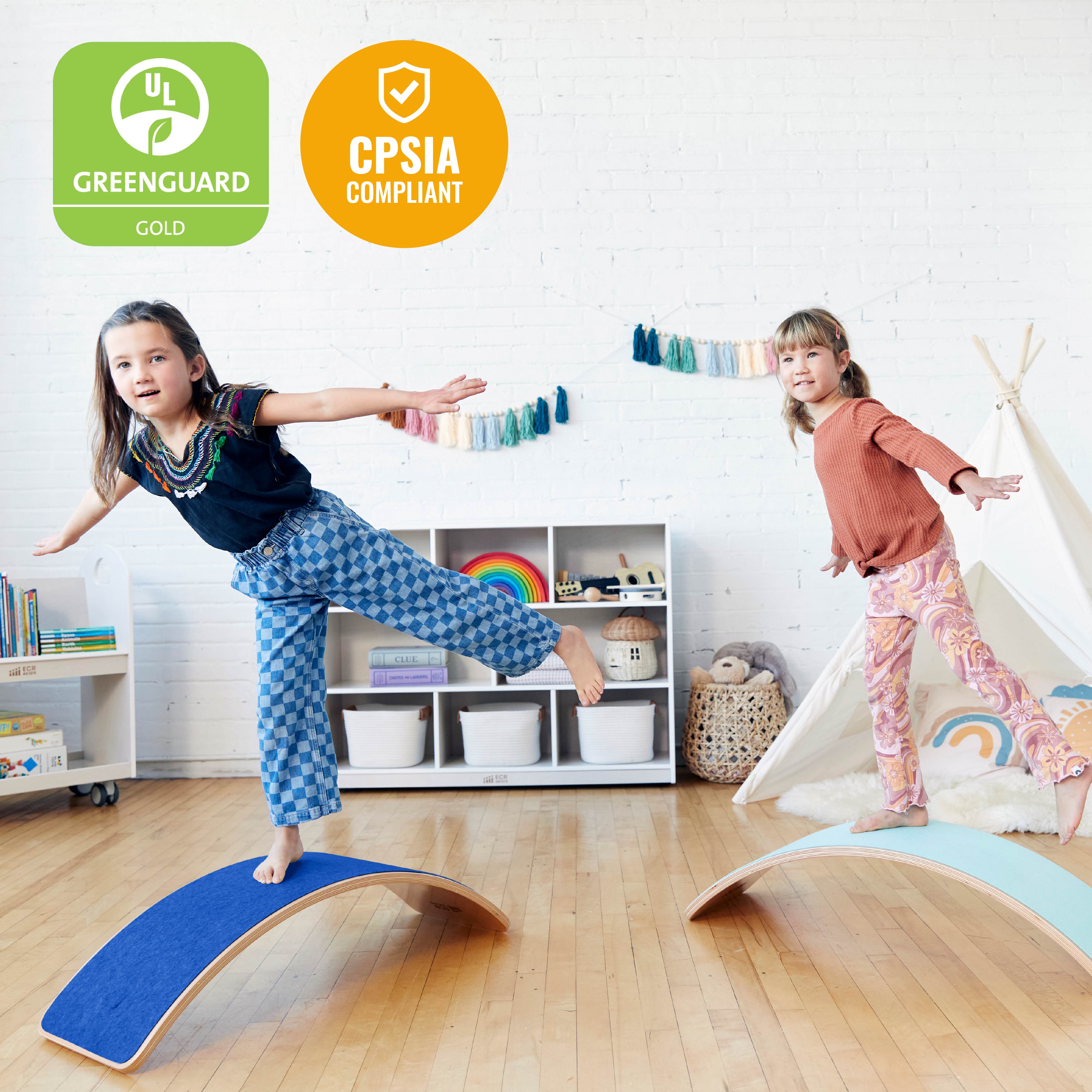 Balance Board with Felt Base