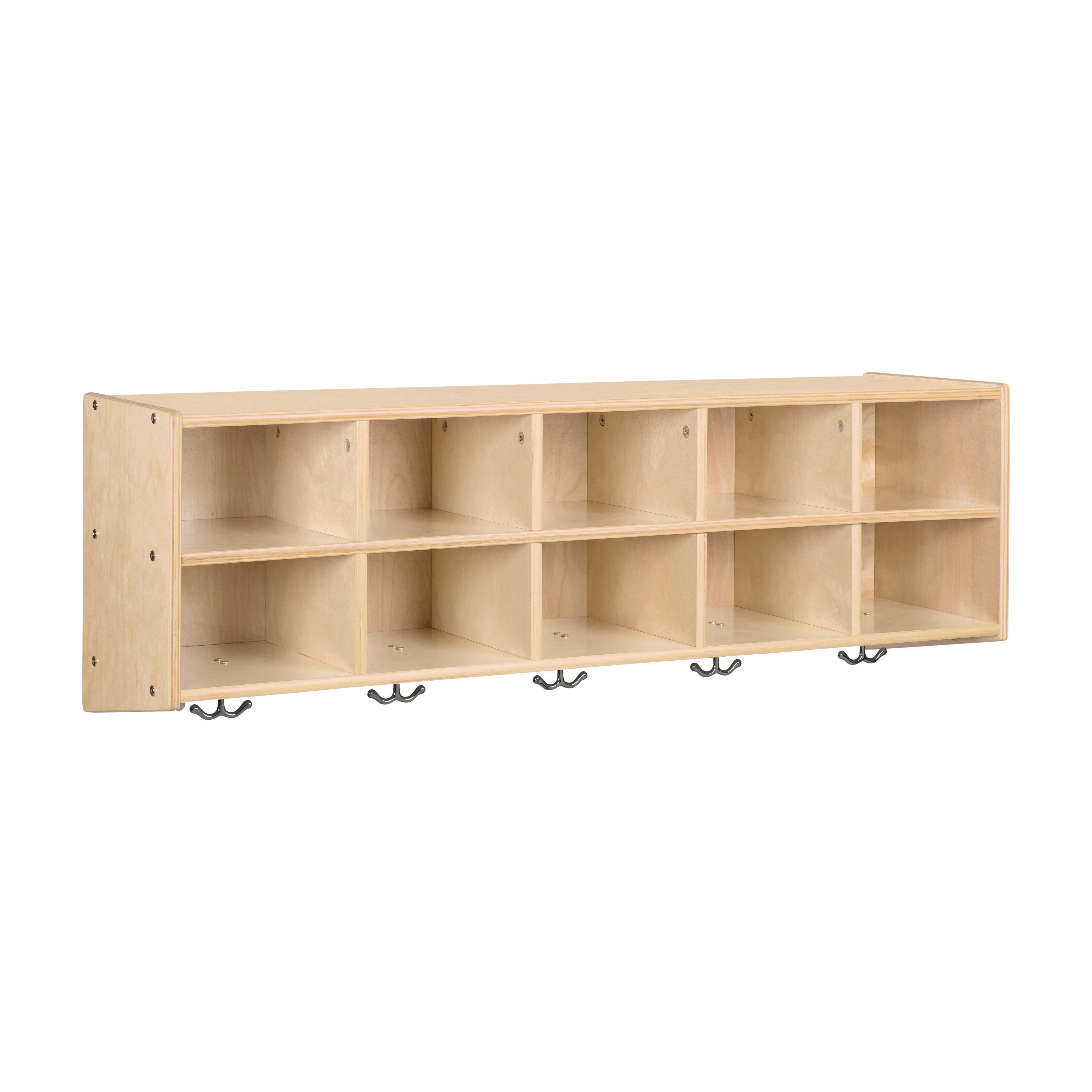 Streamline 10-Section Hanging Coat Locker