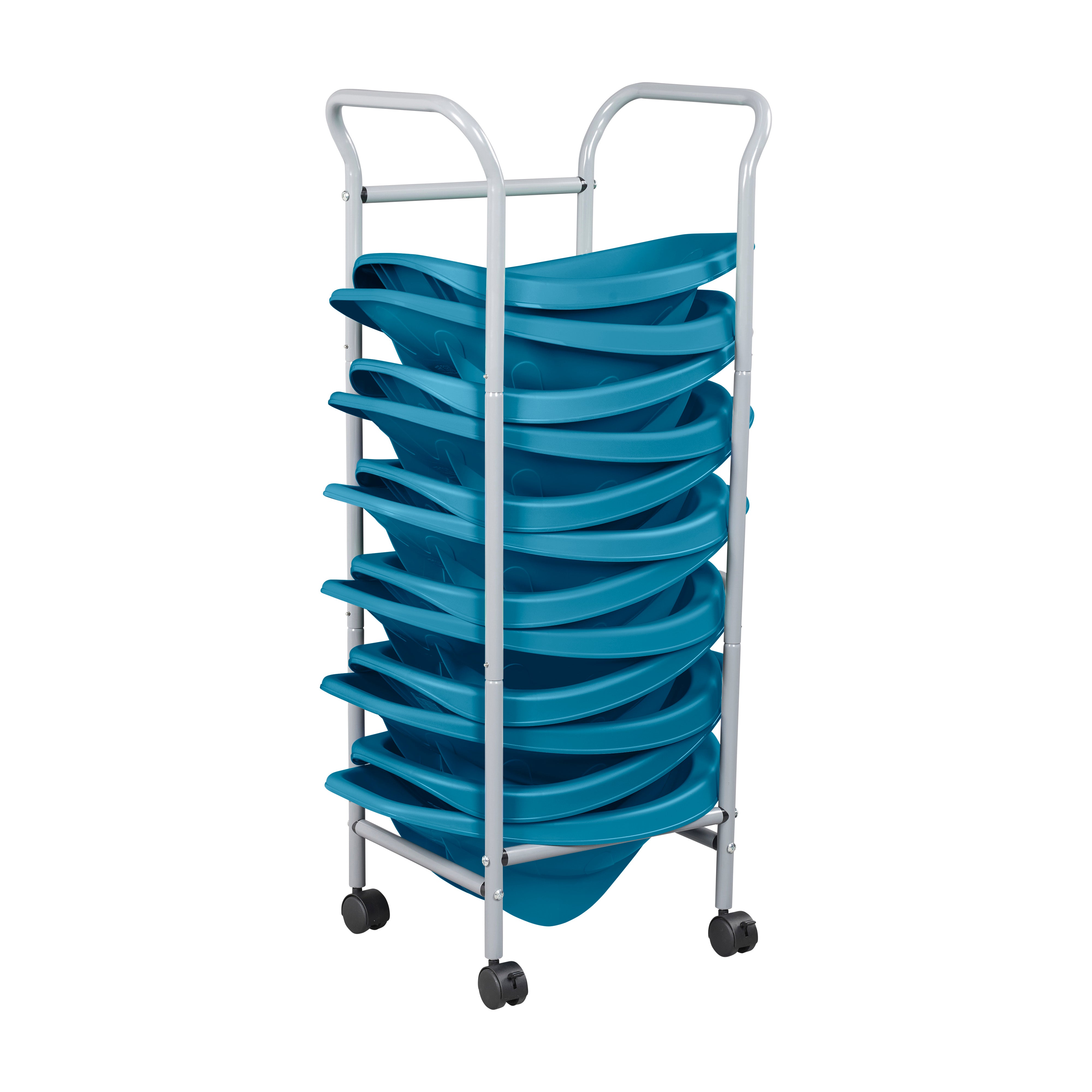 Mobile Leaf Seat Cart with 12 Leaf Floor Seats, Flexible Seating