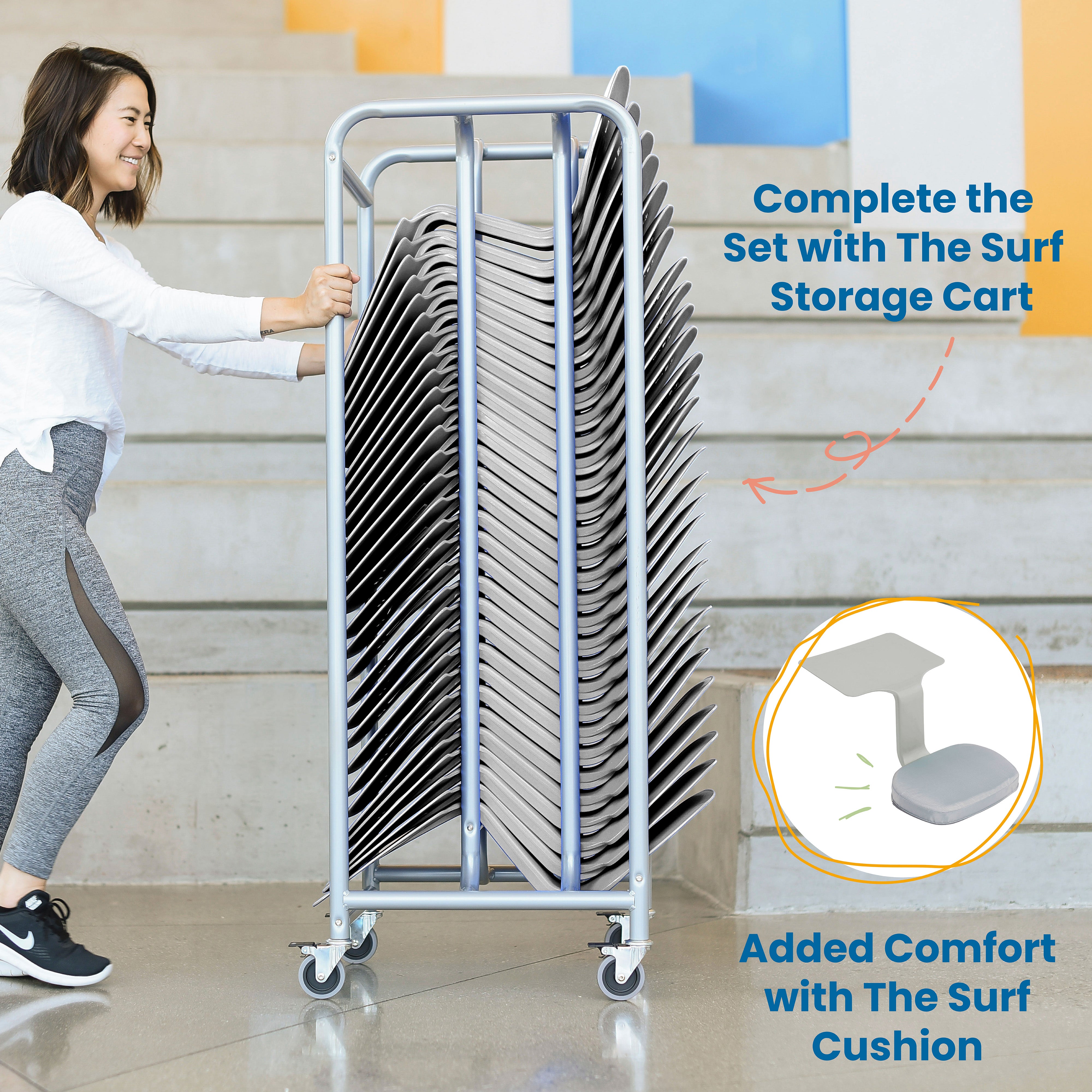 The Surf Portable Lap Desk, Flexible Seating