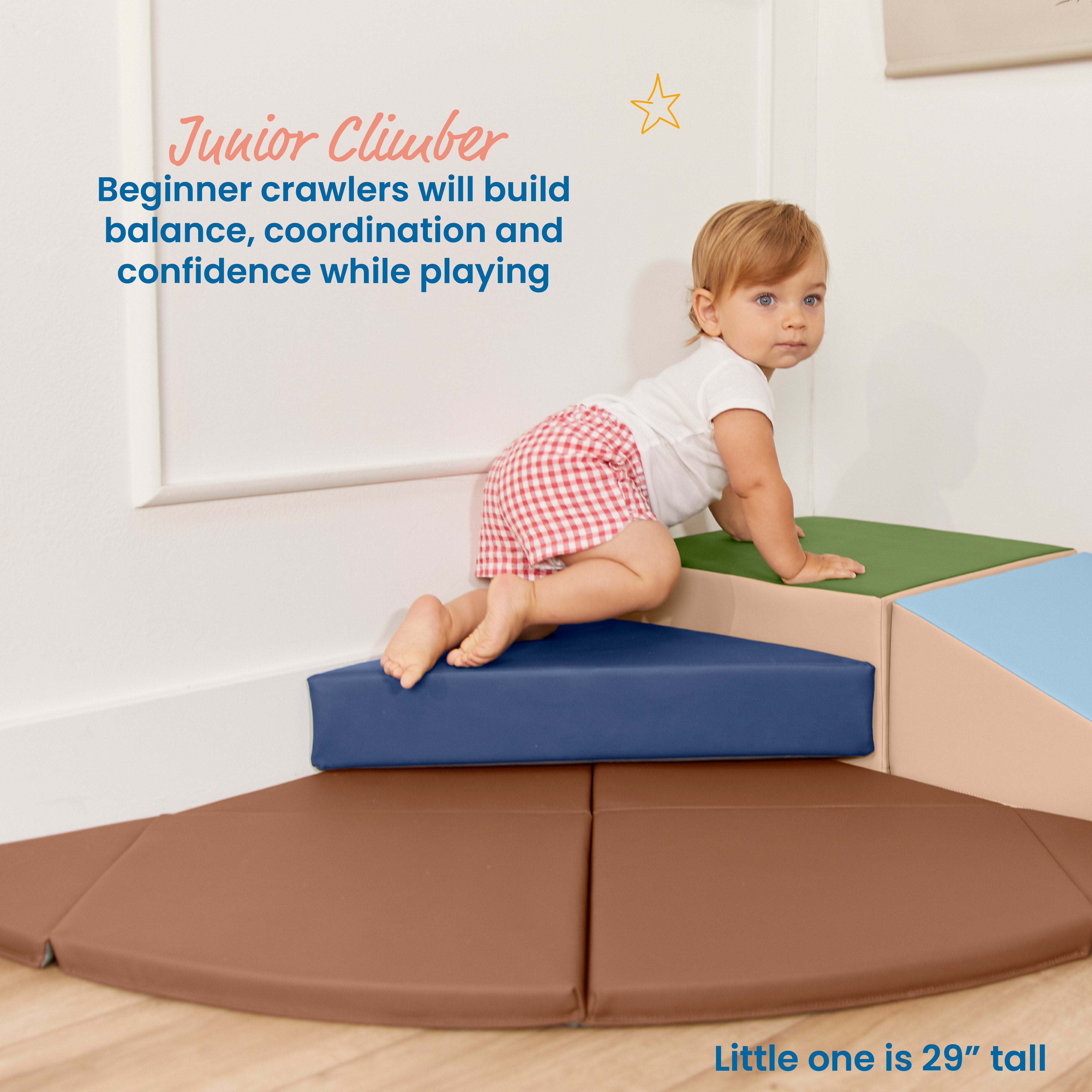 SoftZone Junior Adventurer's Summit Ramp, 4-Piece