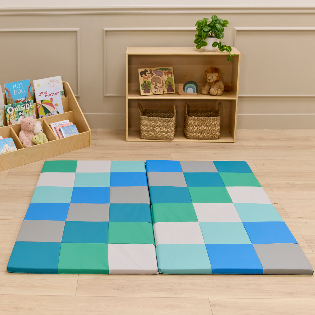 Mosaic Toddler Activity Foldable Play Mat