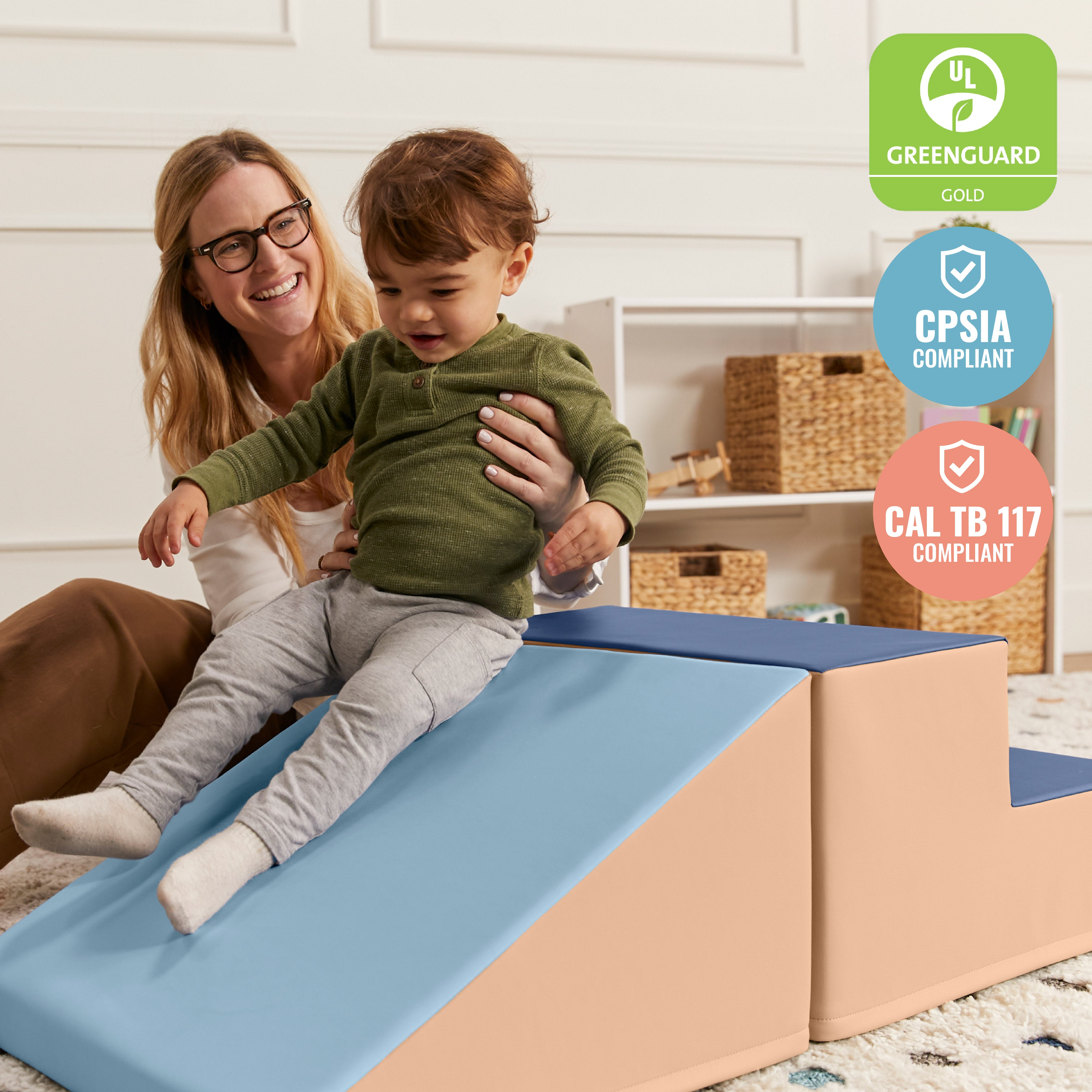 Softzone Little Me Climb and Slide, 2-Piece