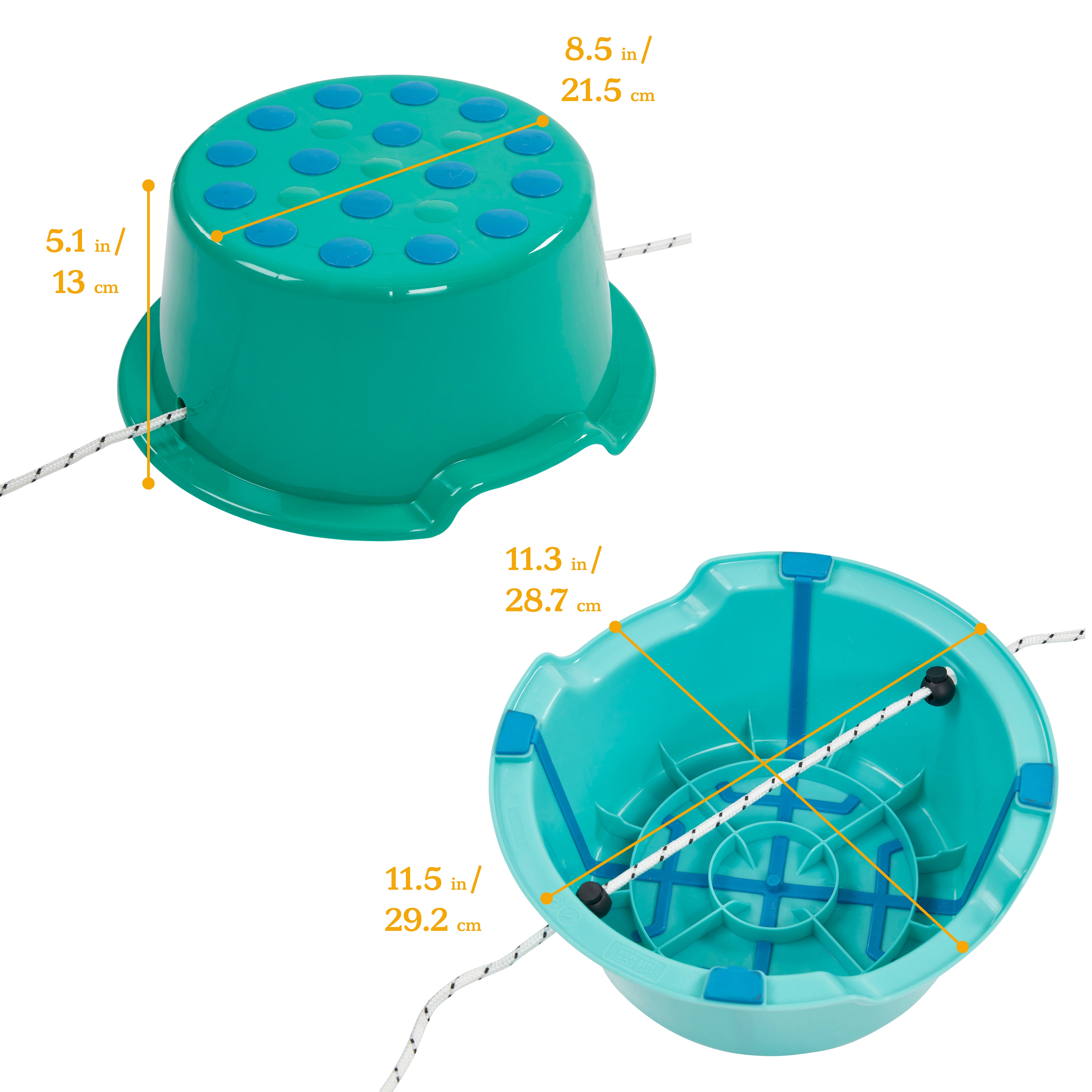 Stepping Buckets with Storage Carry Bag, 10-Piece