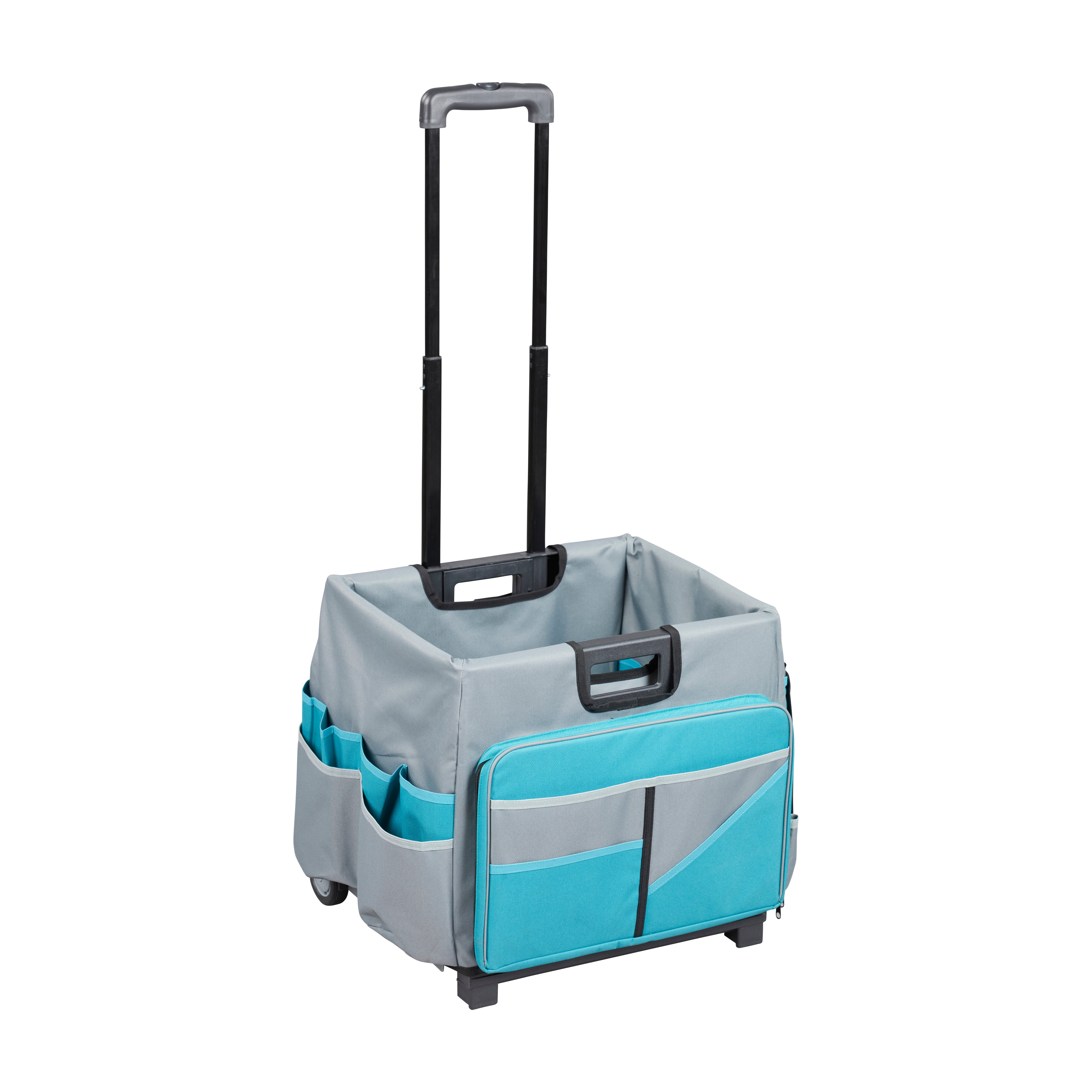 Universal Rolling Cart with Canvas Organizer Bag