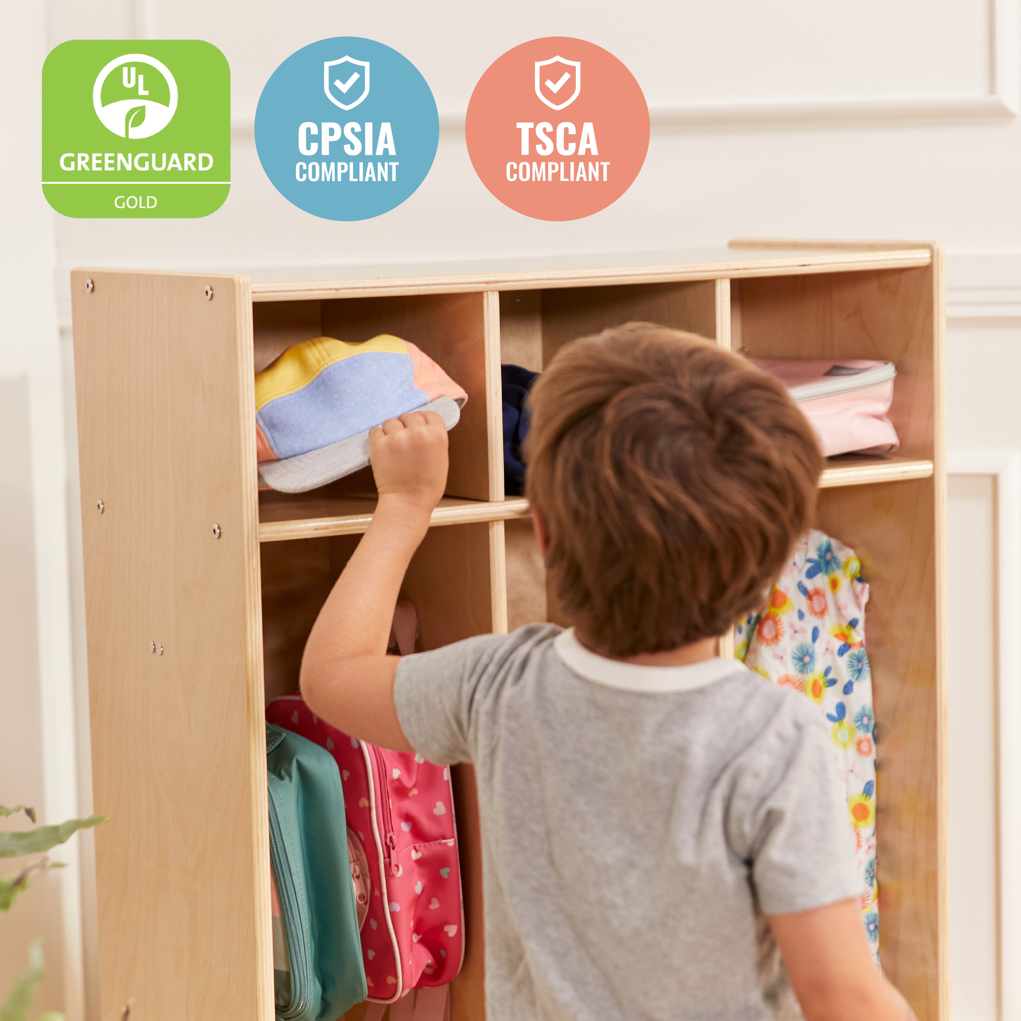 Streamline 3-Section Coat Locker