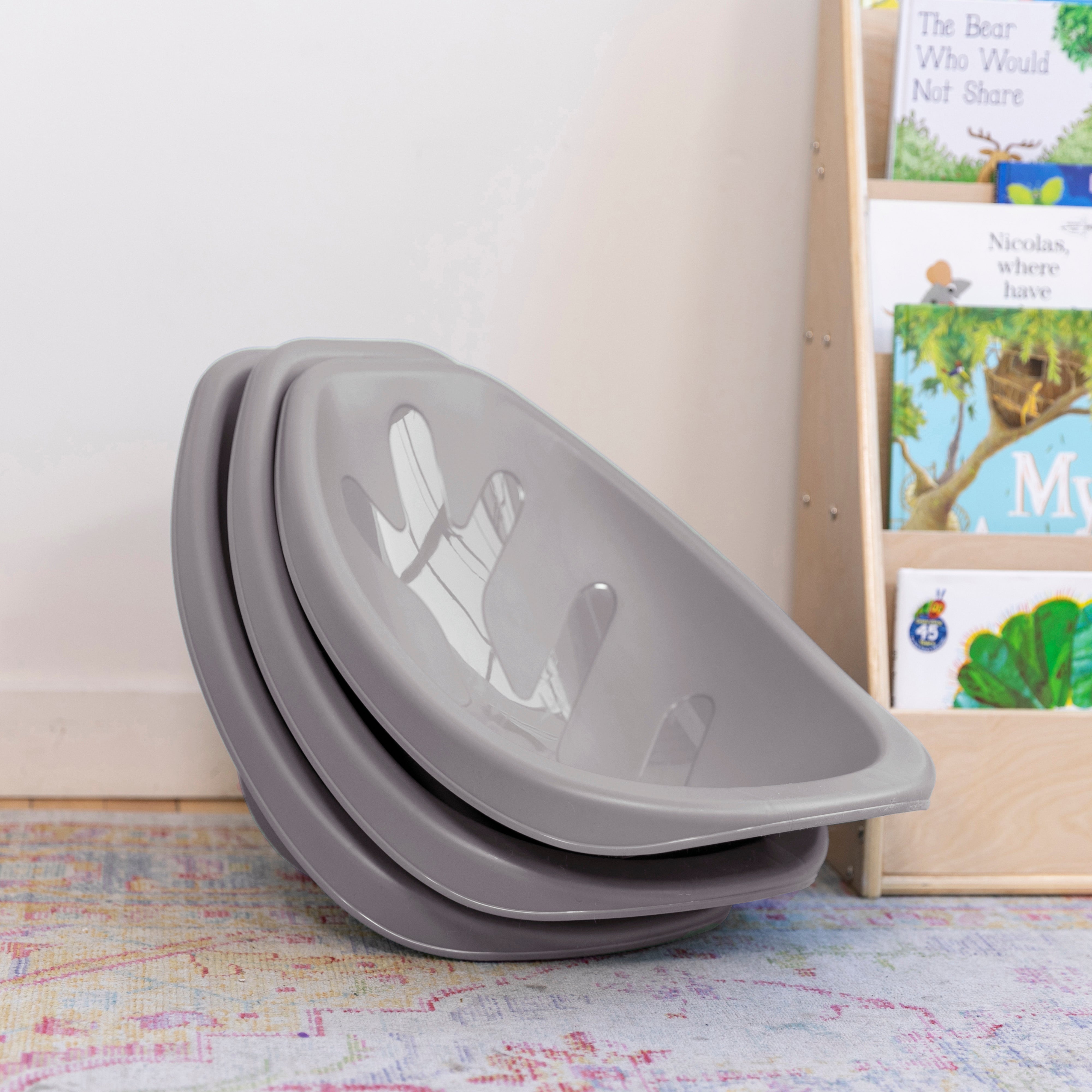 Leaf Scoop Floor Seat, 6-Piece