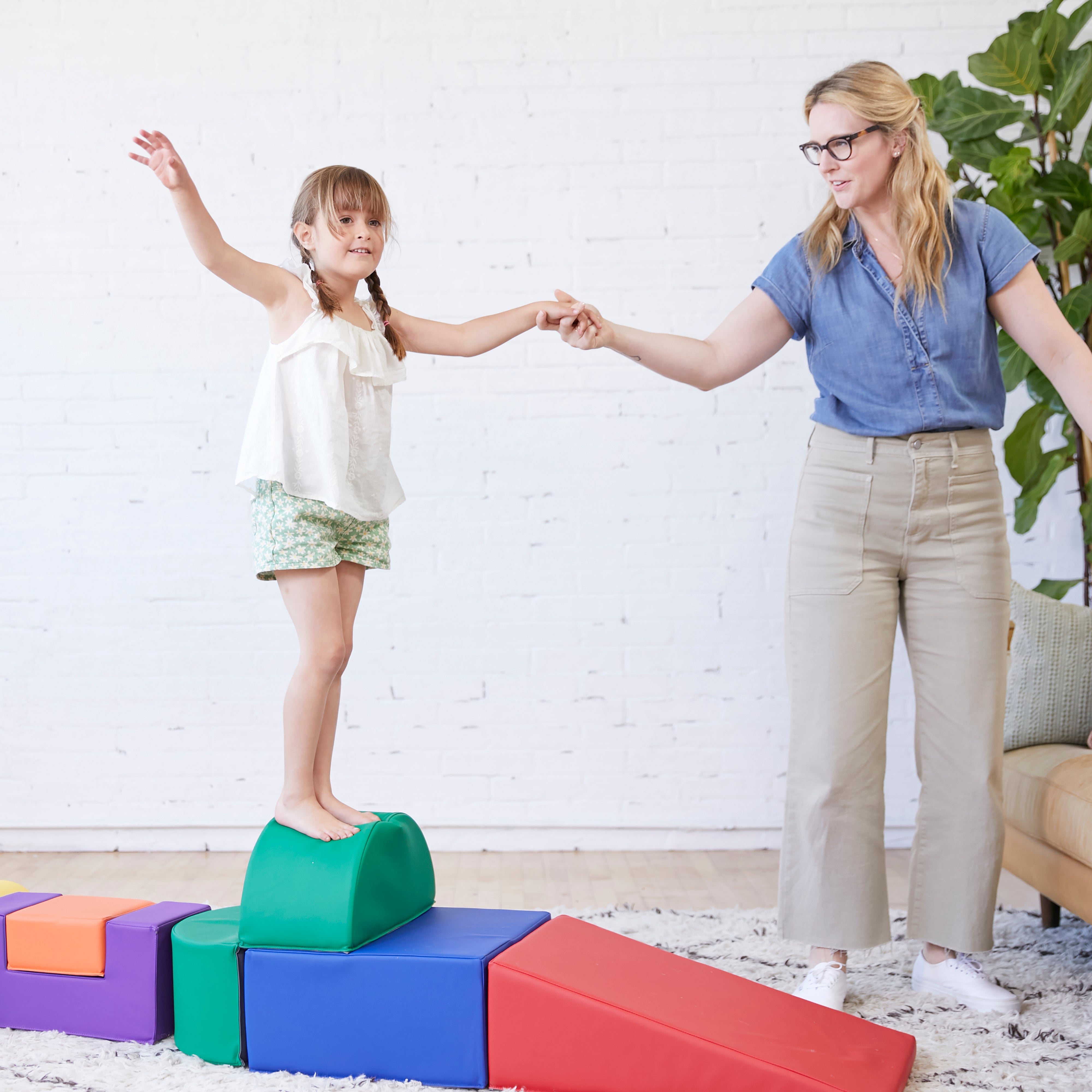 SoftZone Crawl and Climb Playtime Playset, 6-Piece
