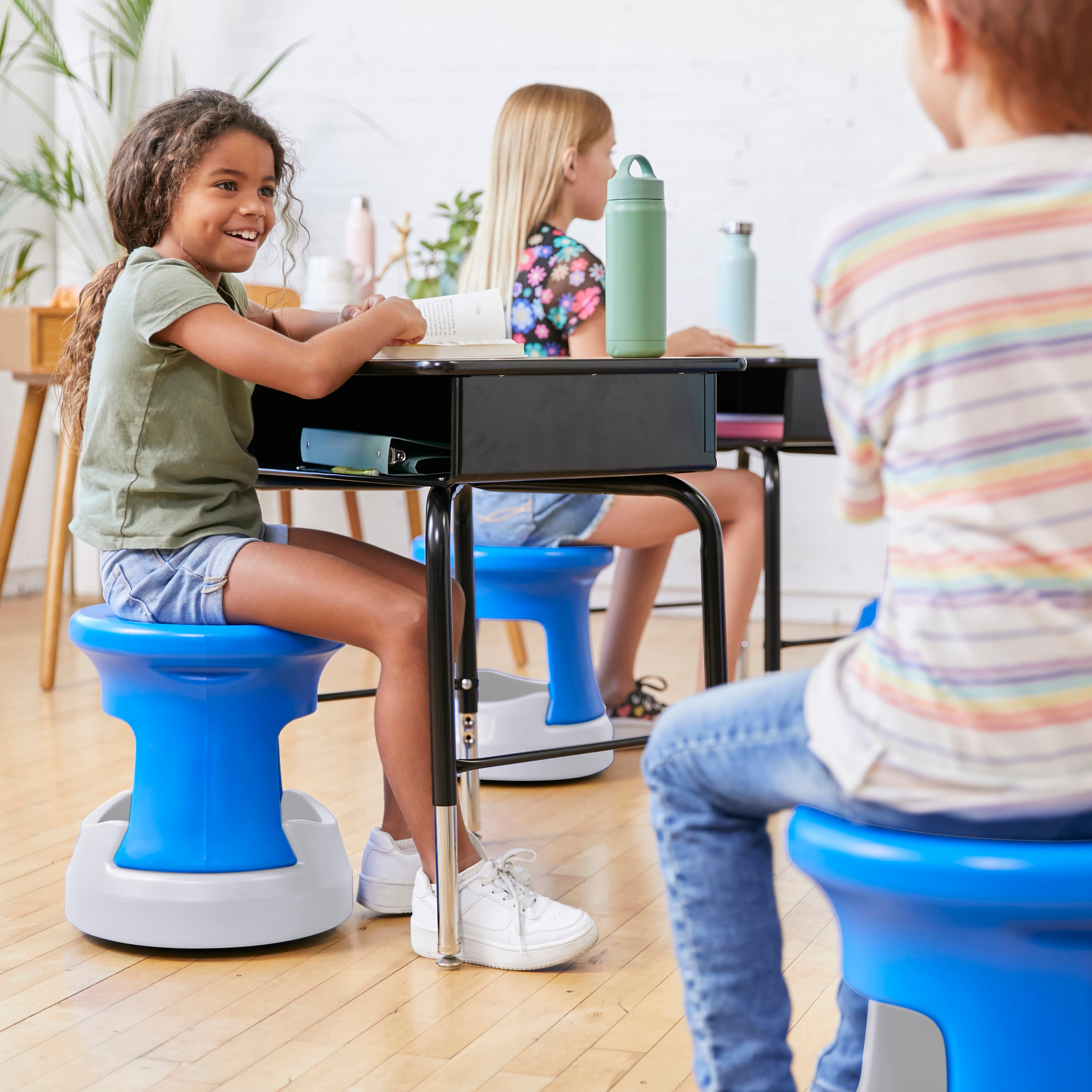 Storage Wobble Stool, 15in Seat Height