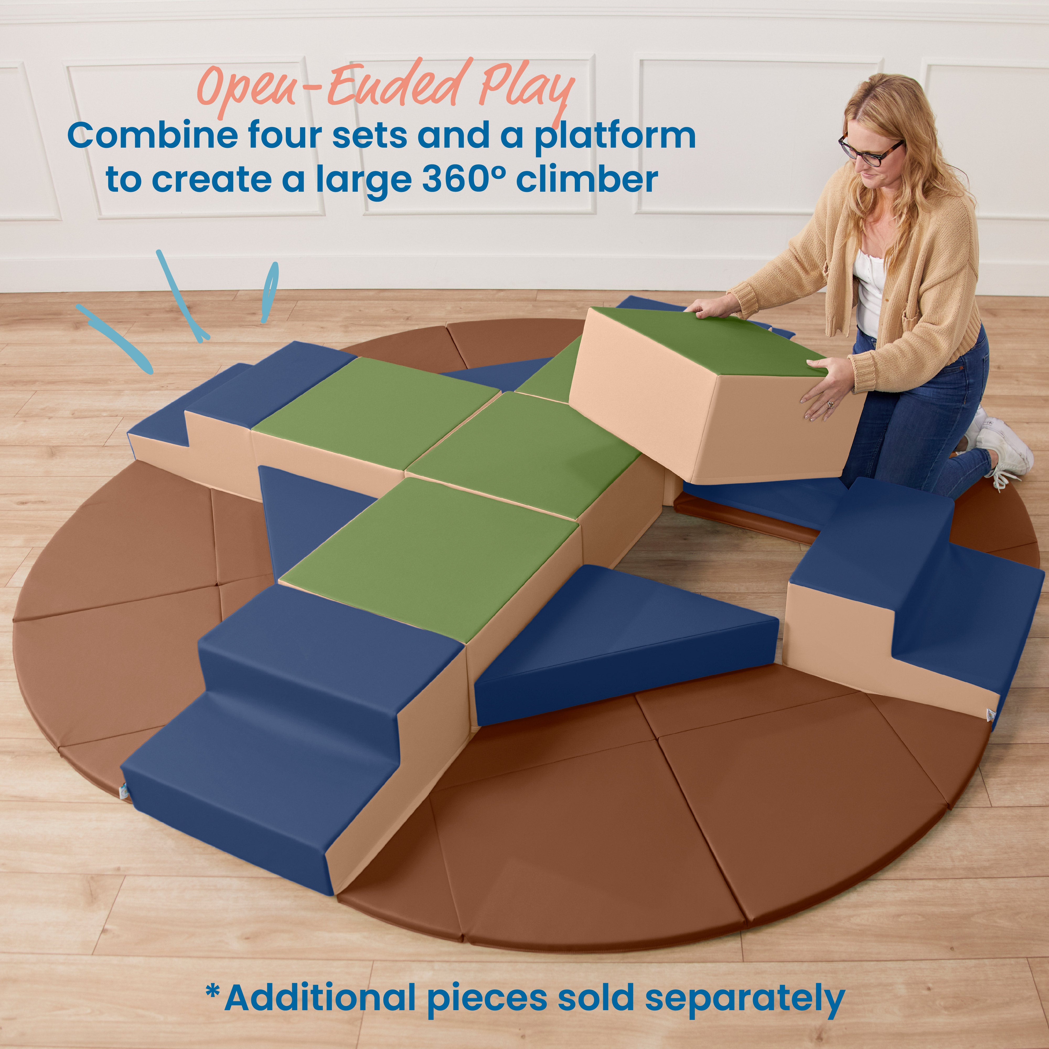 SoftZone Adventurer's Summit Step, 4-Piece