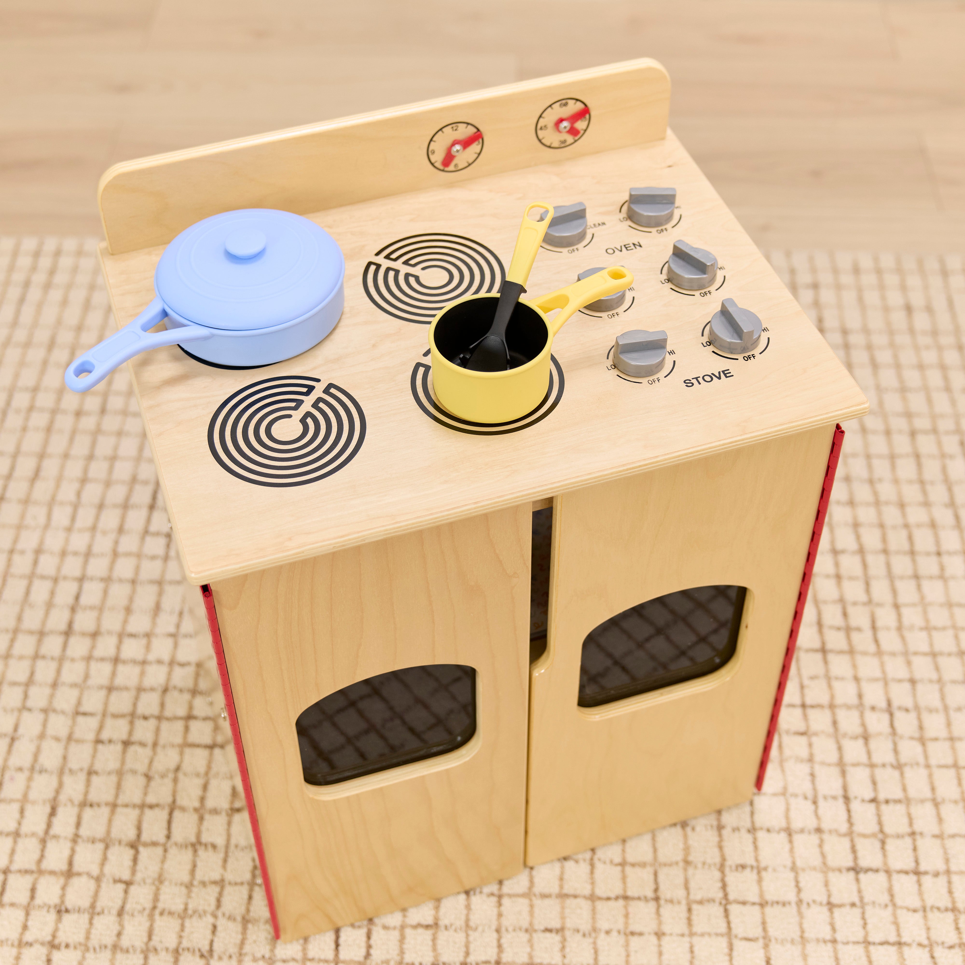 Chef's Station Kids Pretend Play Kitchen Stove