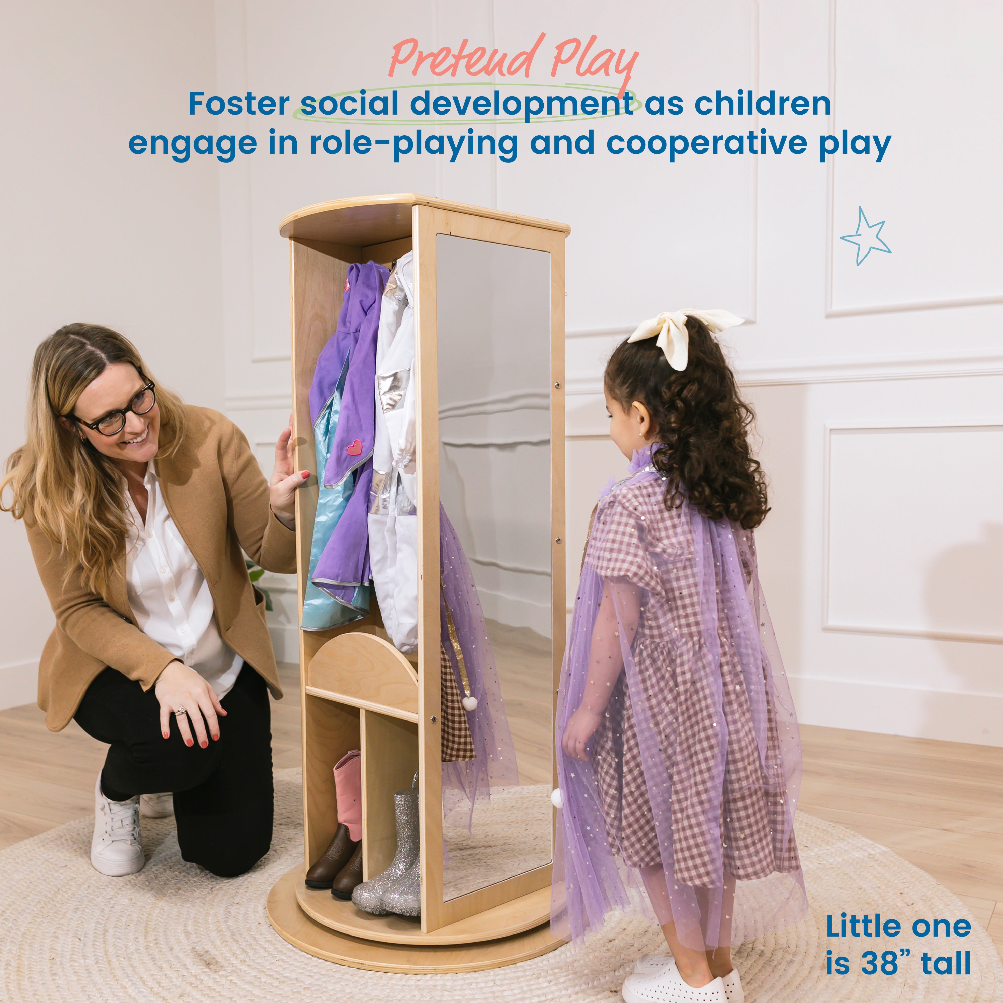 Rotating Dress-Up Carousel