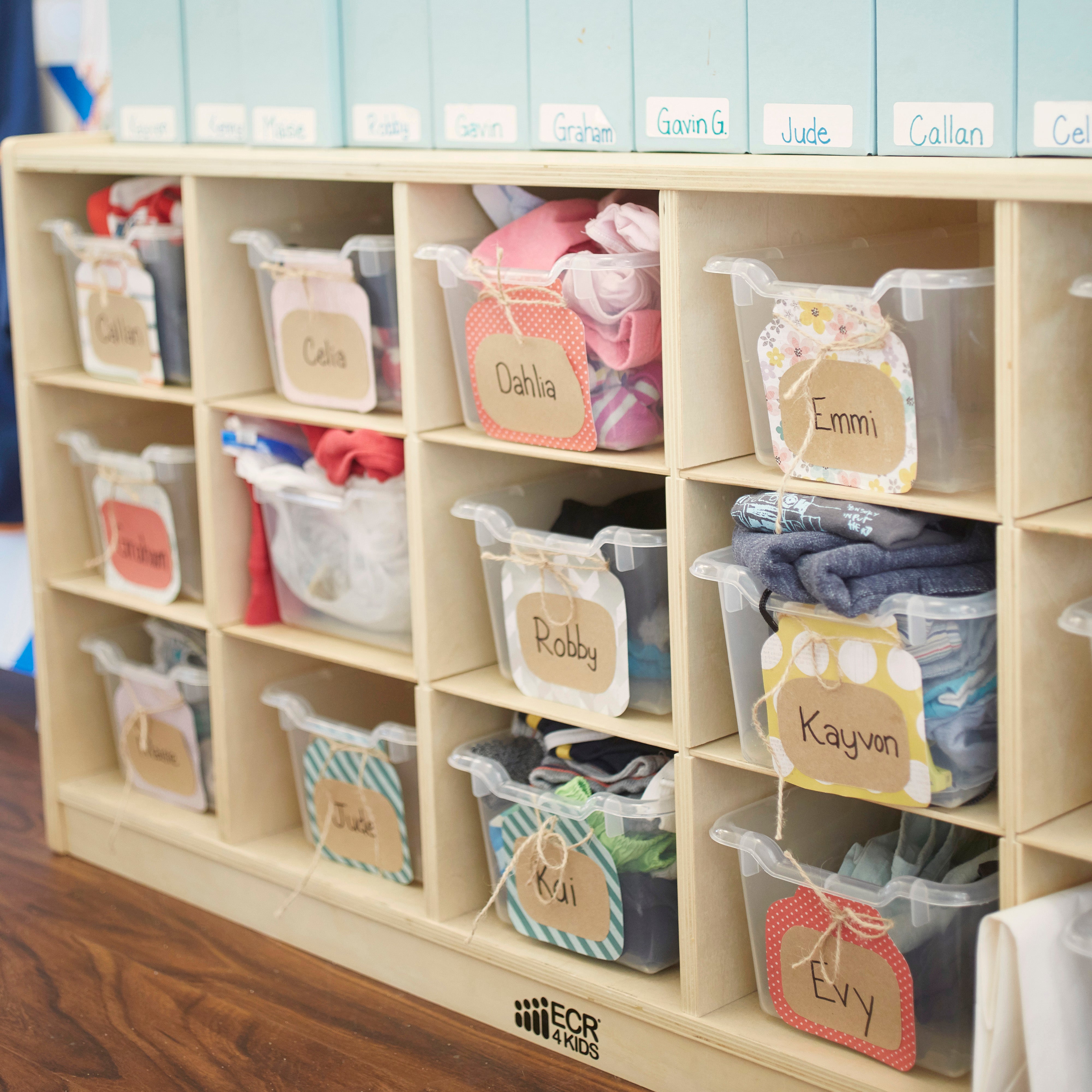 Scoop Front Storage Bin, 30-Piece