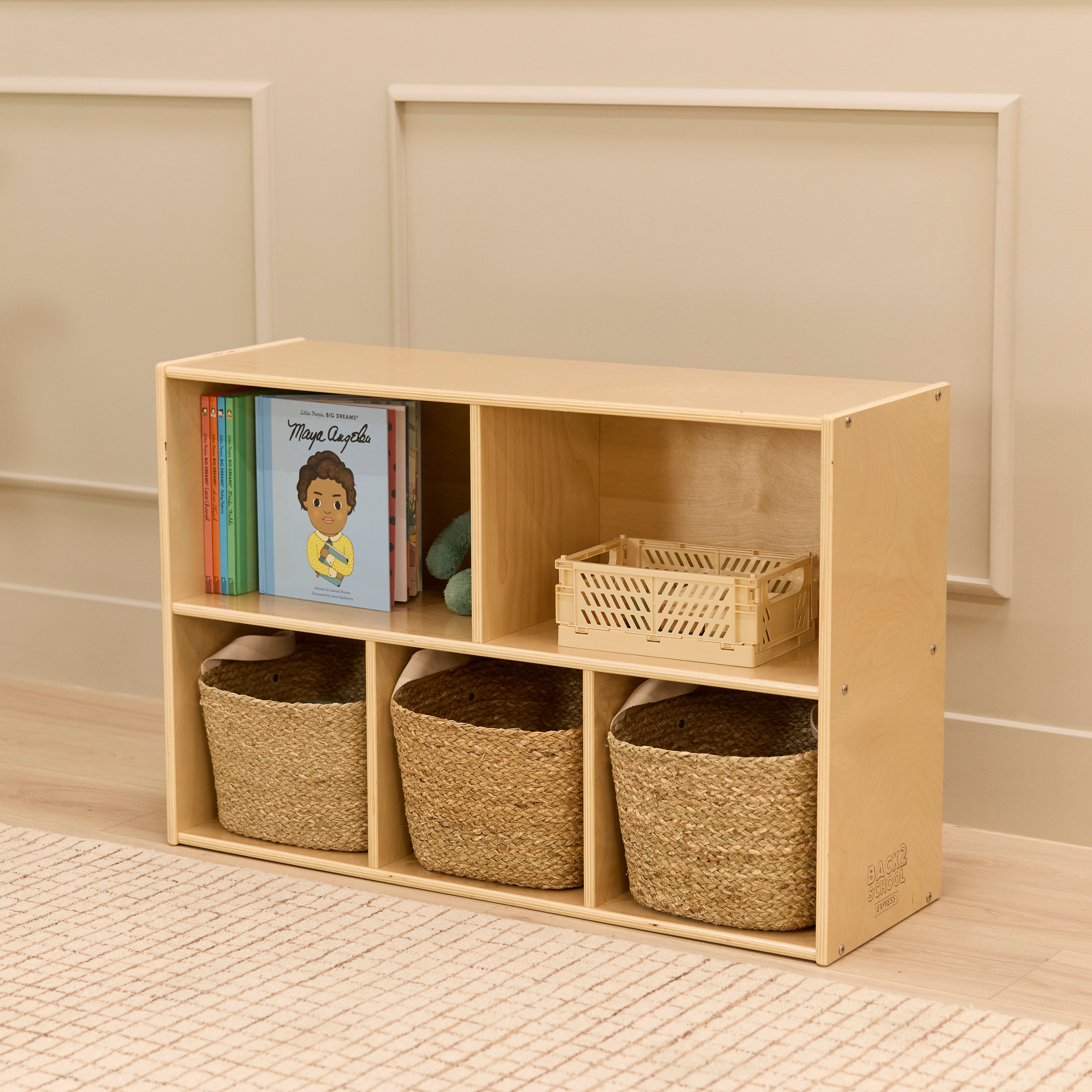 Sleekline 5-Compartment Storage Cabinet, Starter
