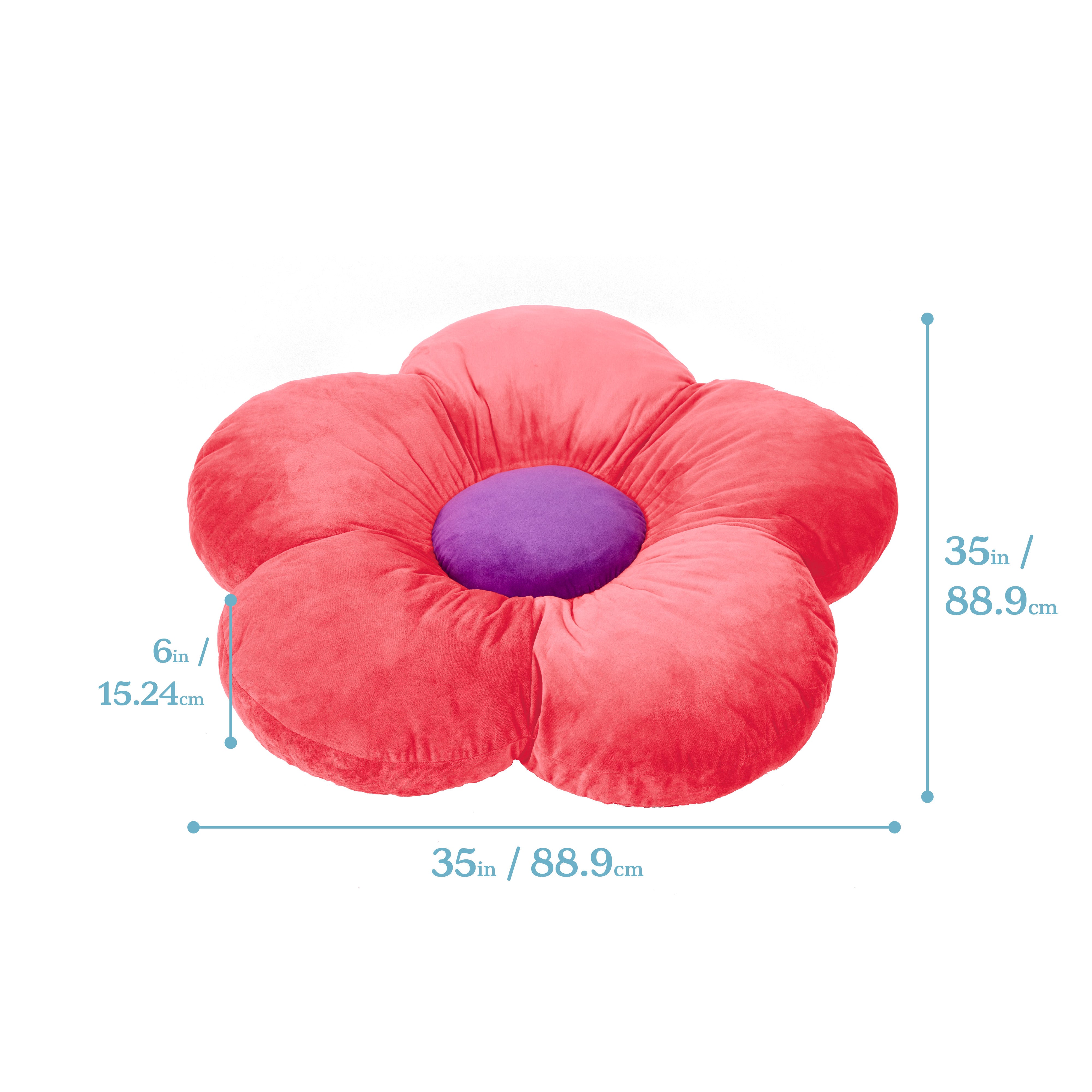Flower Floor Pillow, 35in