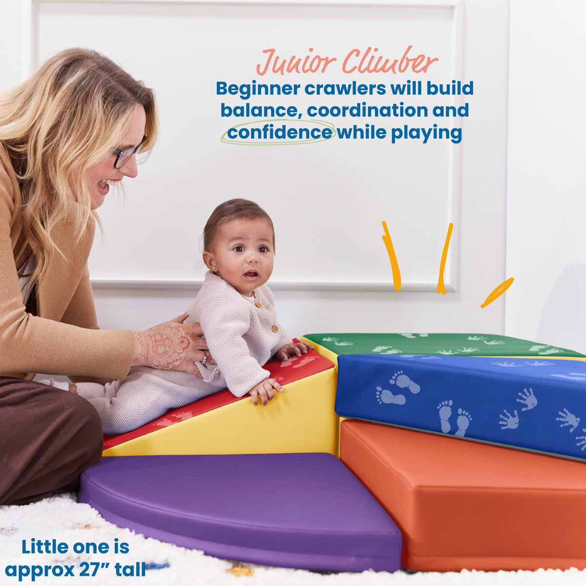 Junior Tiny Twisting Corner Climber, 5-Piece