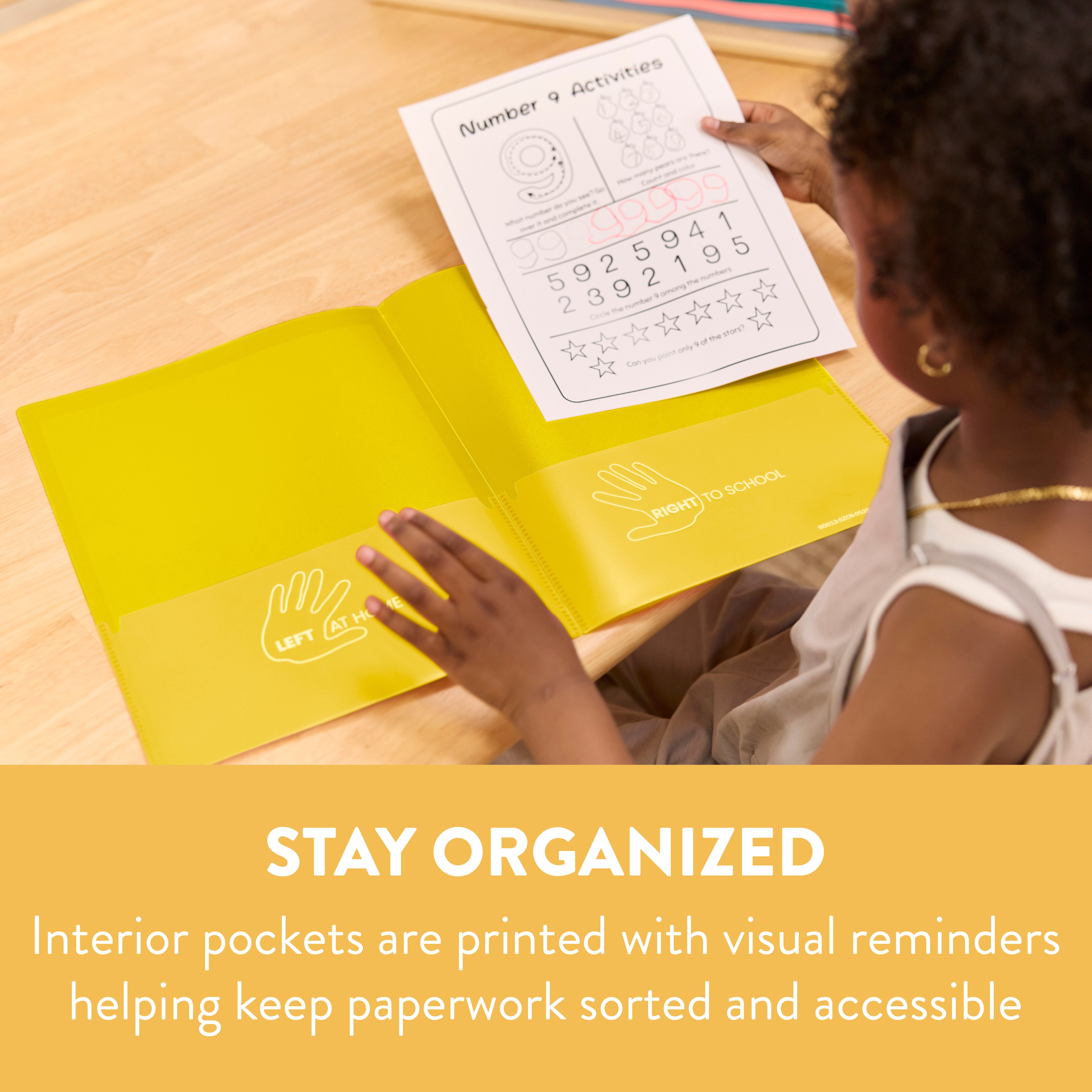 Stay Connect Classroom Folders, 36-Piece