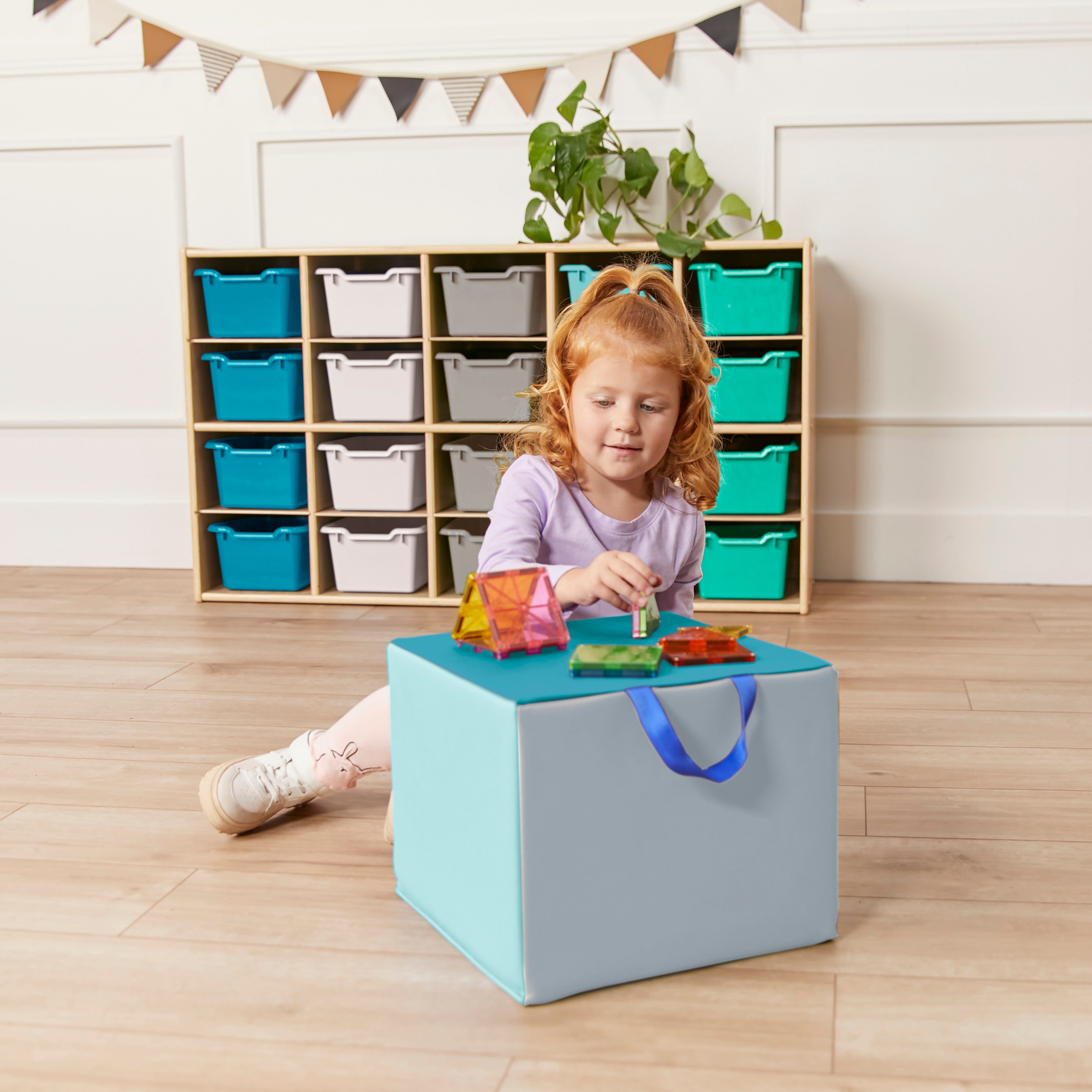 Cozy Cube with Handle Seating Set, 5-Piece